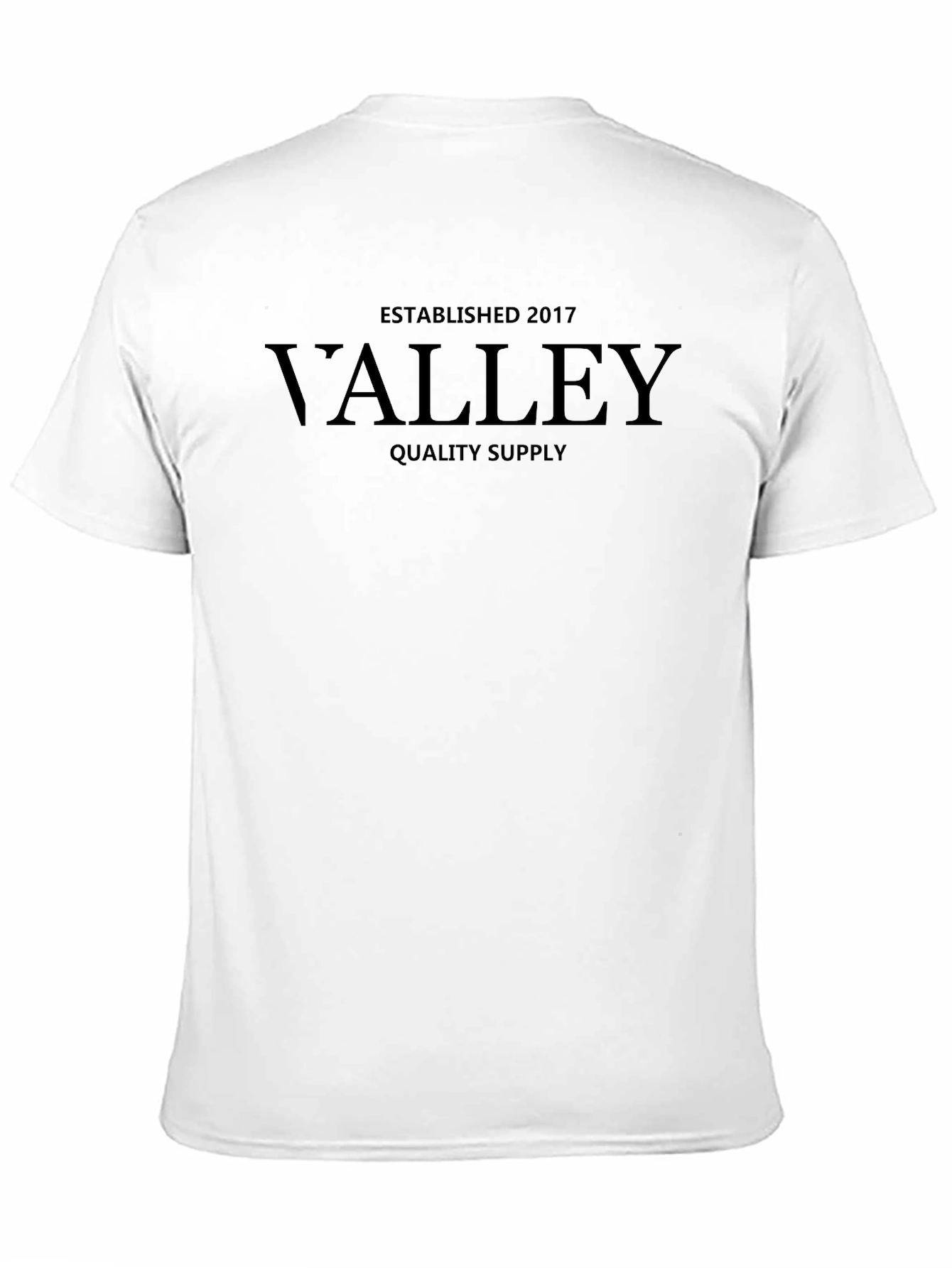 Camiseta Negra Valley Quality Supply