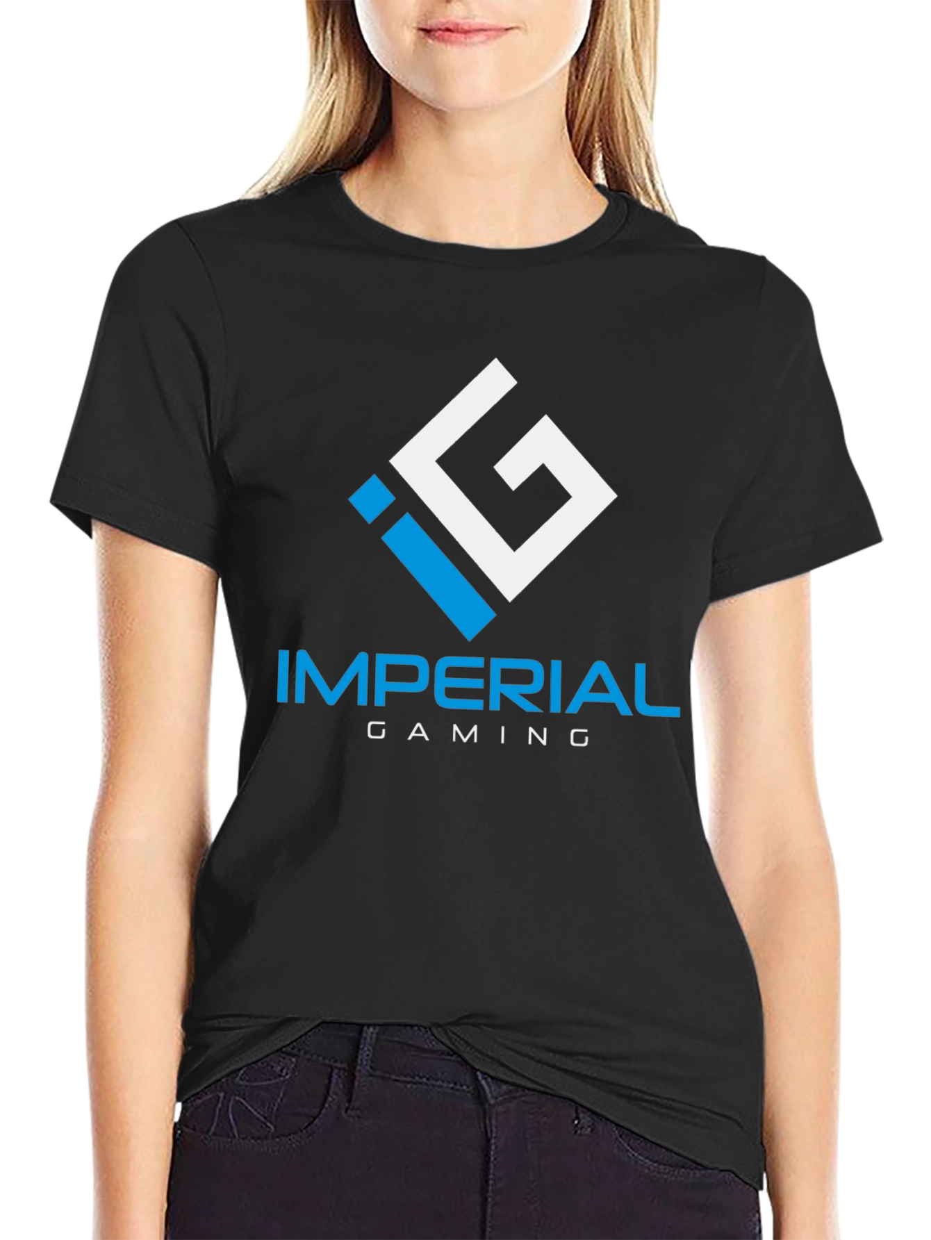 Camiseta Negra Imperial Gaming