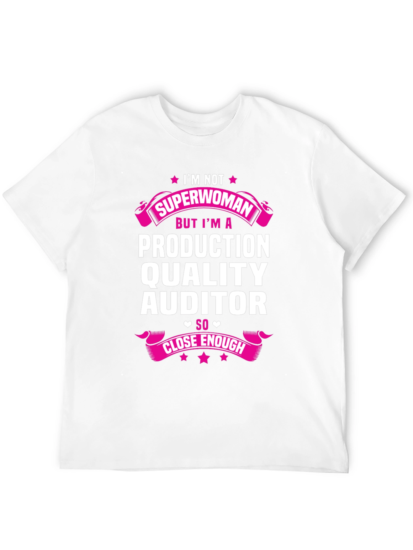 Camiseta Negra: Auditora de Calidad de Producción