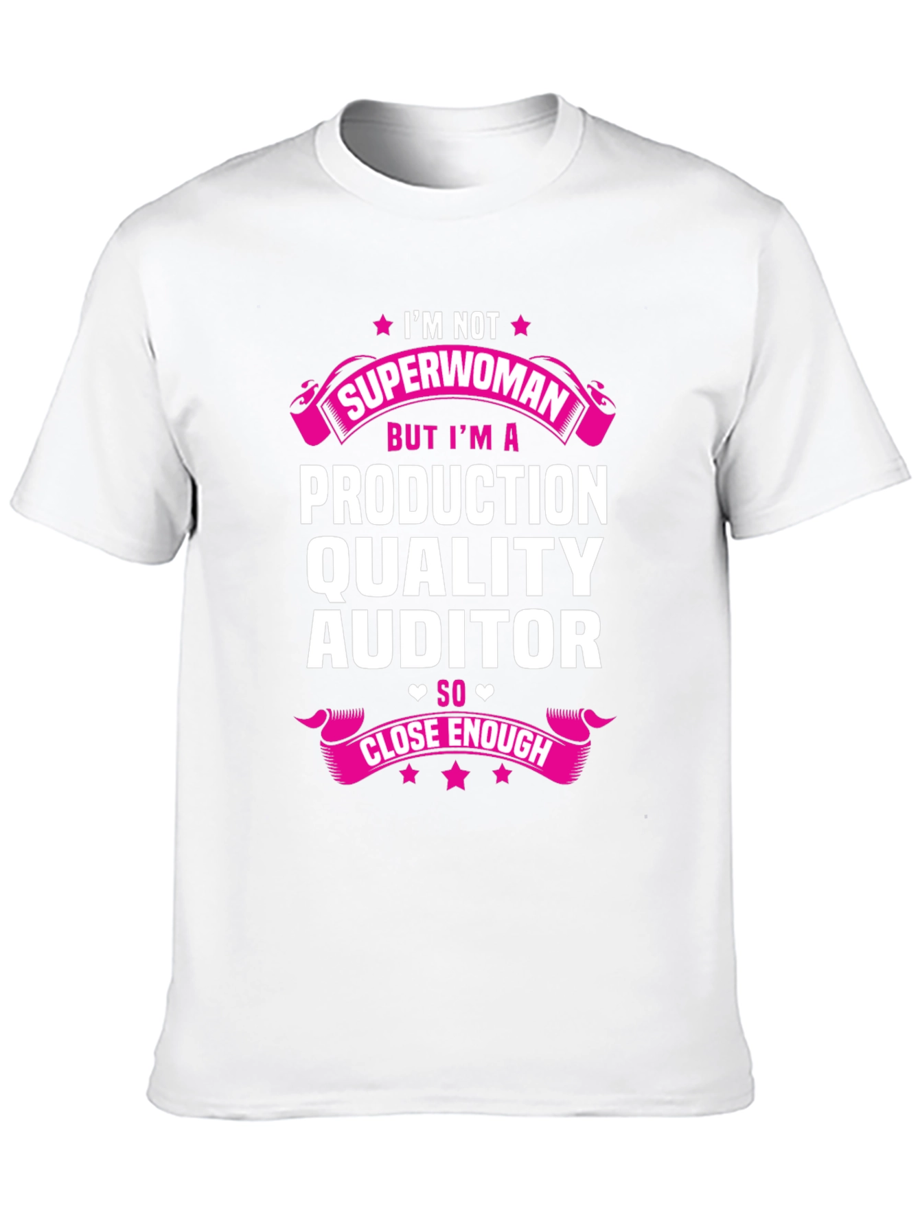 Camiseta Negra: Auditora de Calidad de Producción