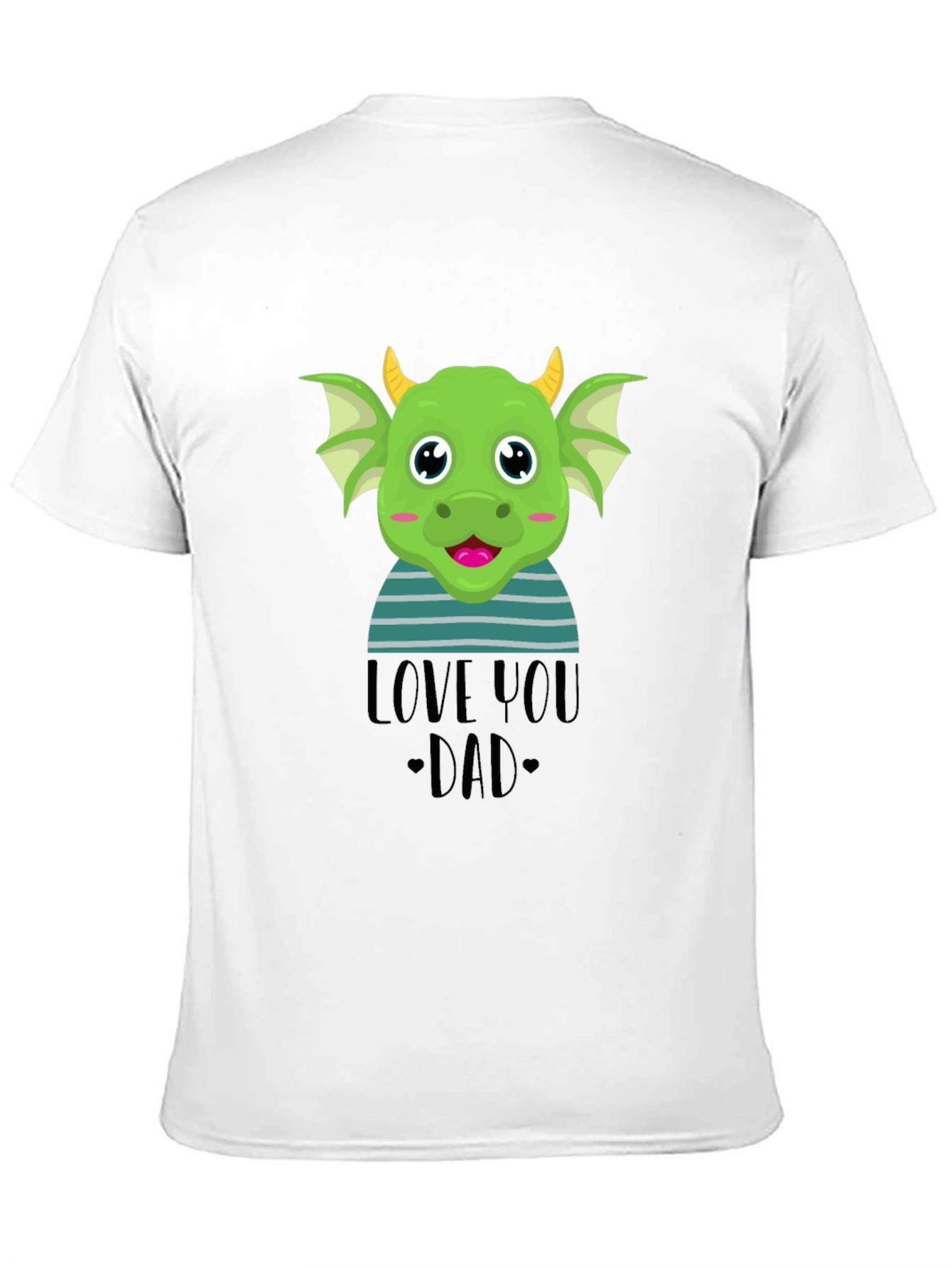 Camiseta Negra Dragón Te Amo Papá