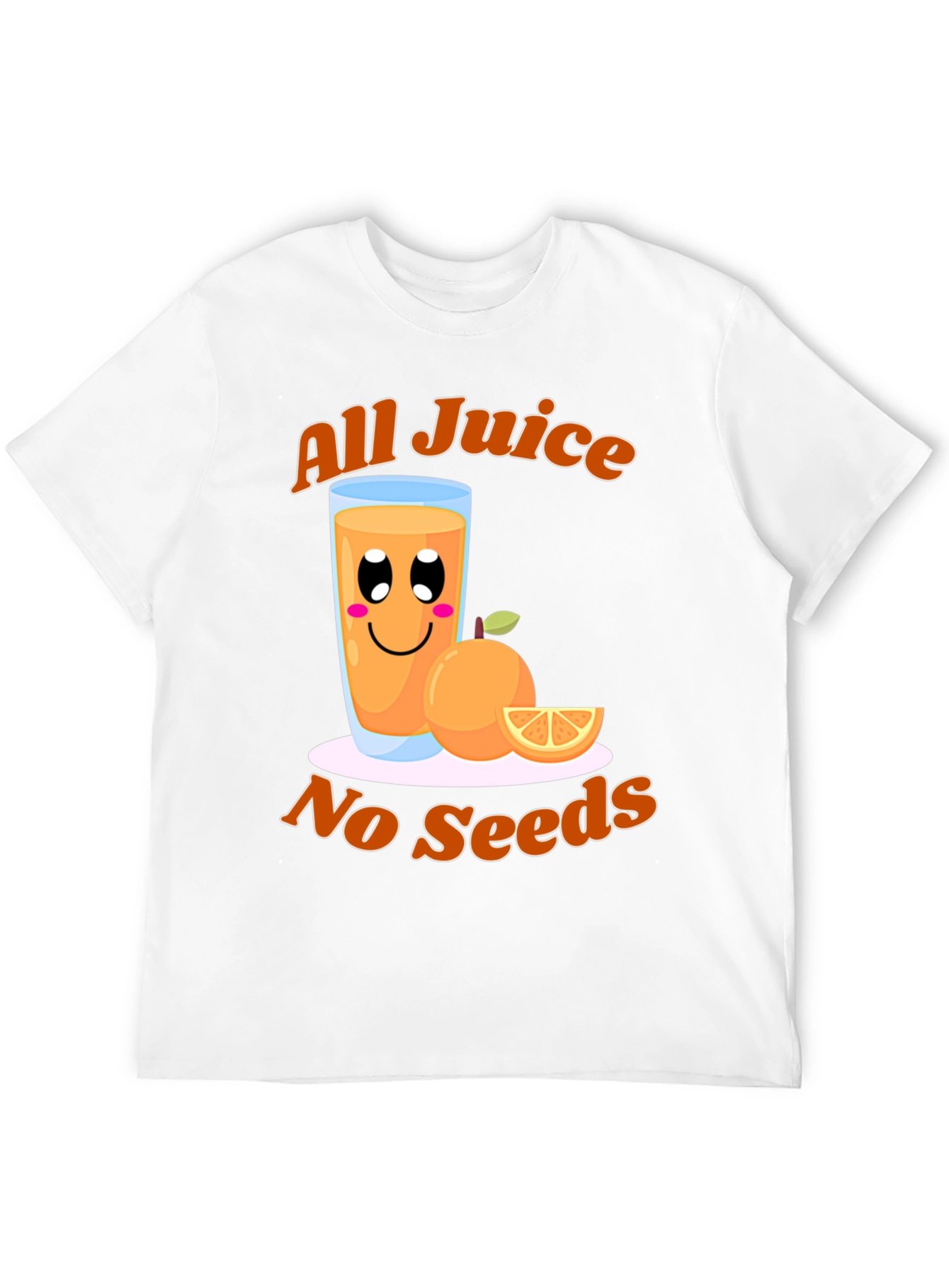 Camiseta Todo Jugo Sin Semillas Naranja