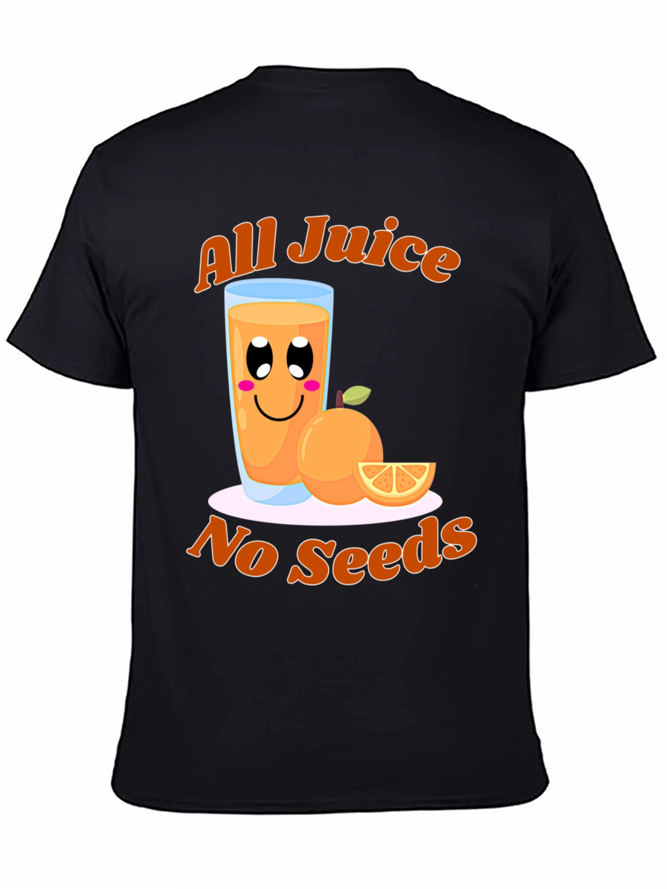 Camiseta Todo Jugo Sin Semillas Naranja