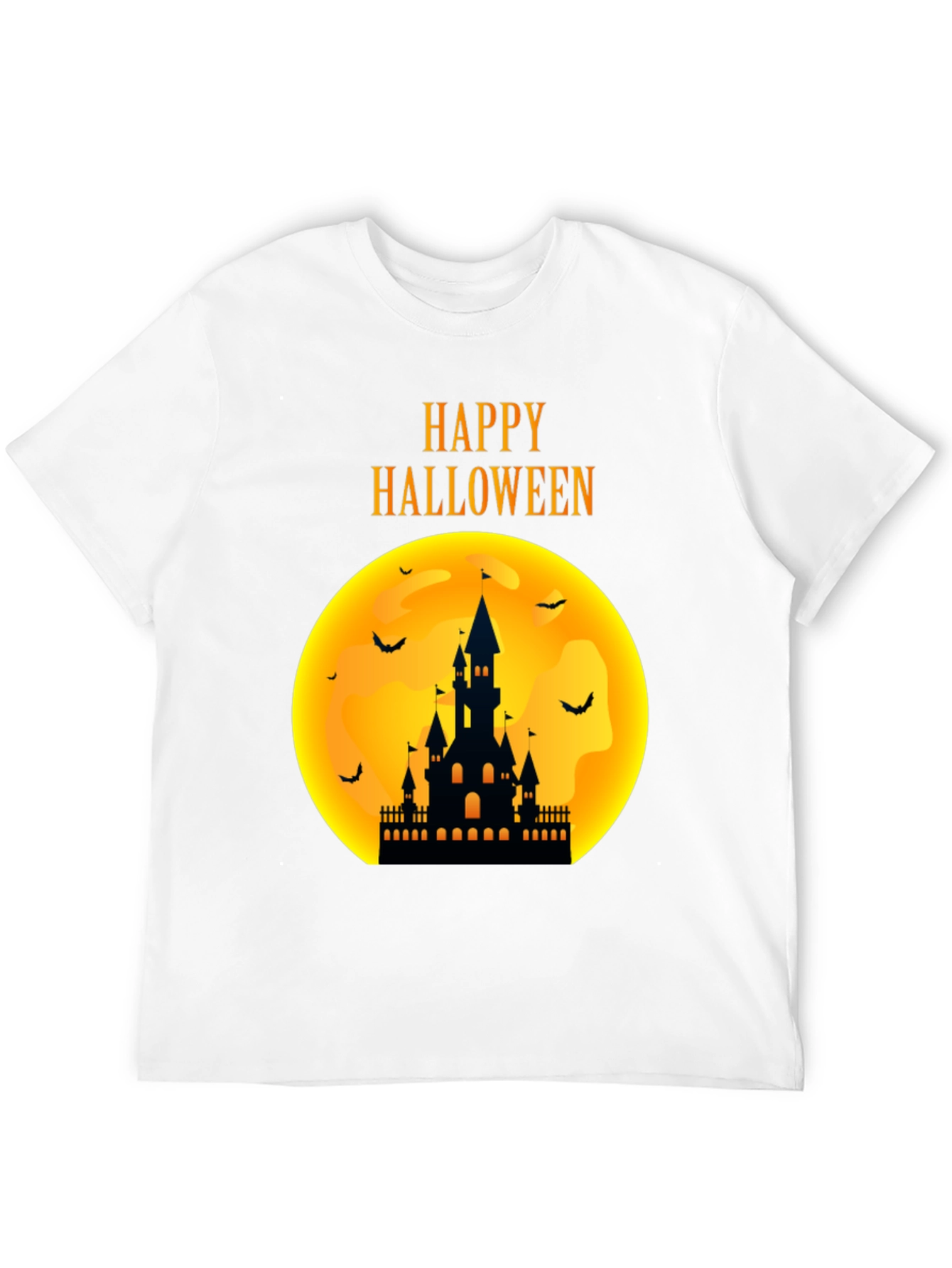 Camiseta Halloween Castillo Noche de Brujas