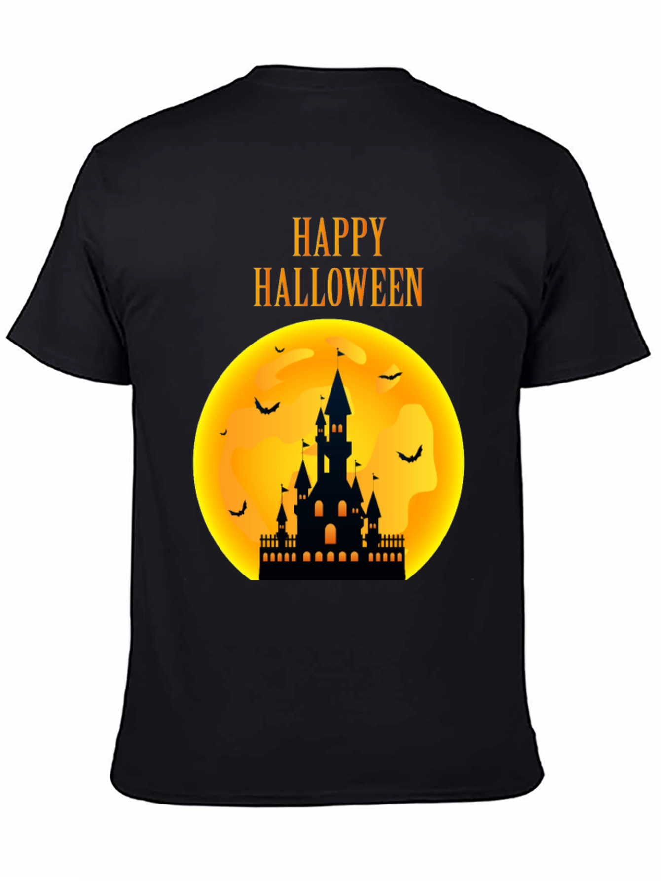Camiseta Halloween Castillo Noche de Brujas