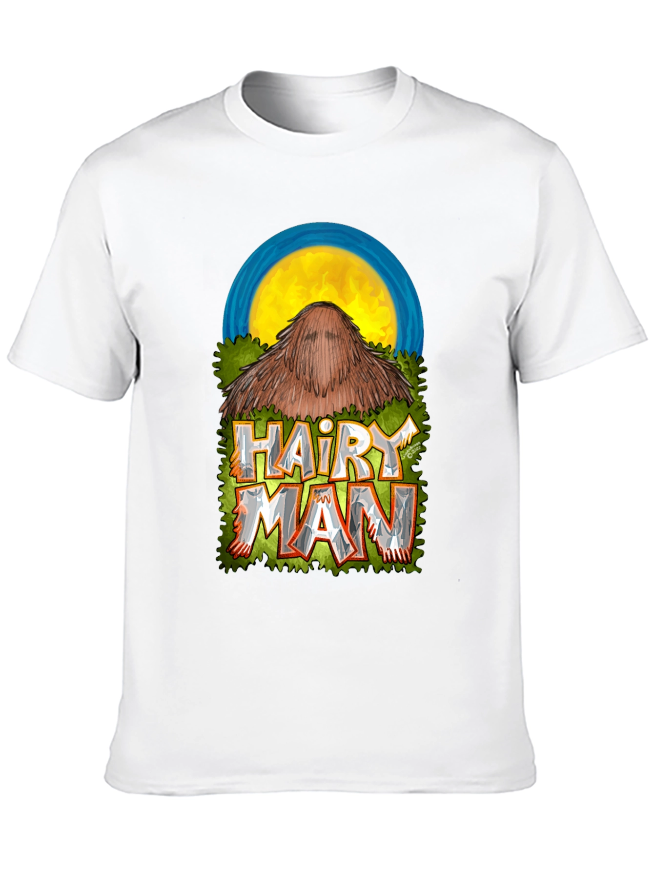 Camiseta Hombre Hairy Man