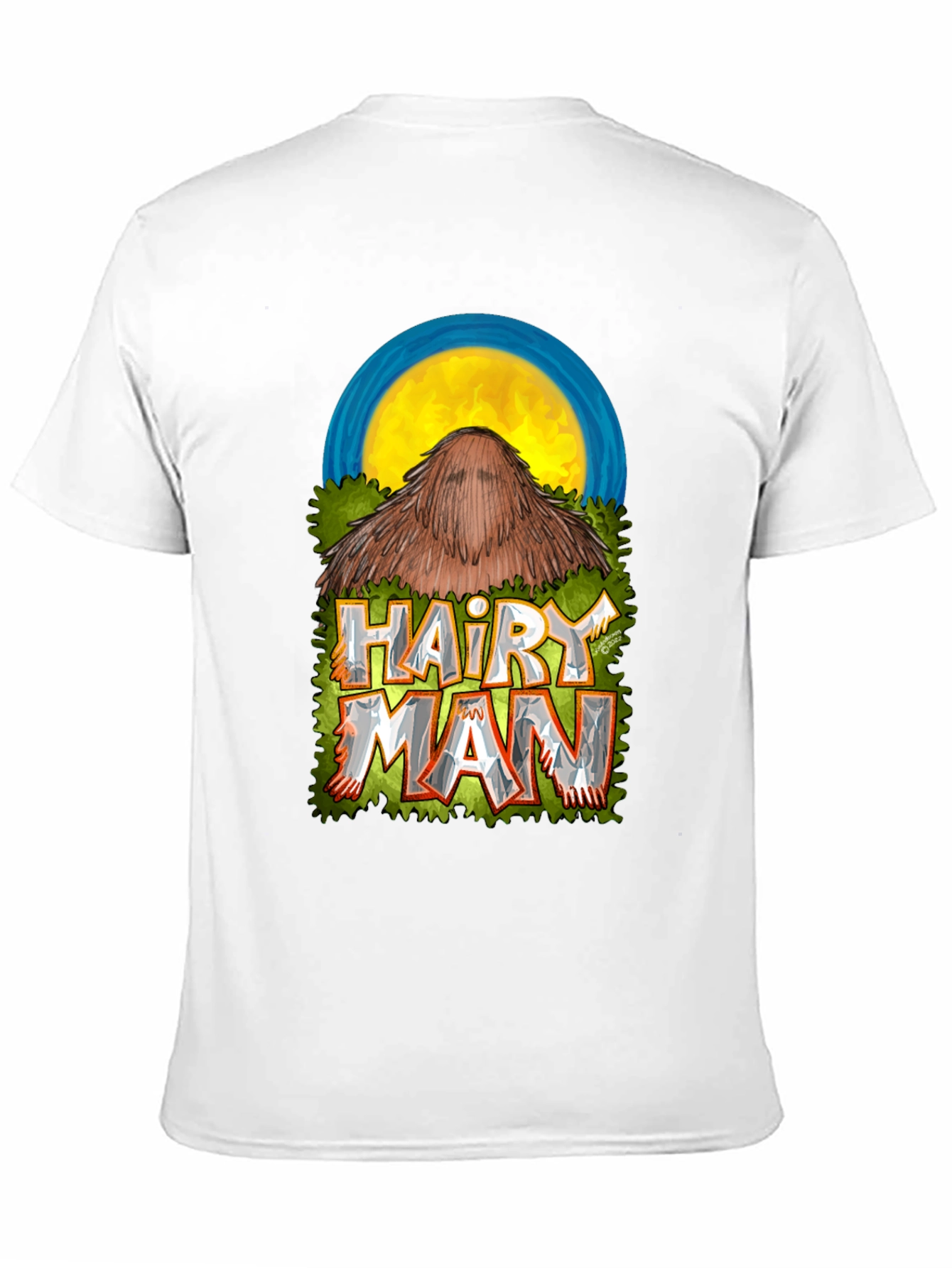 Camiseta Hombre Hairy Man