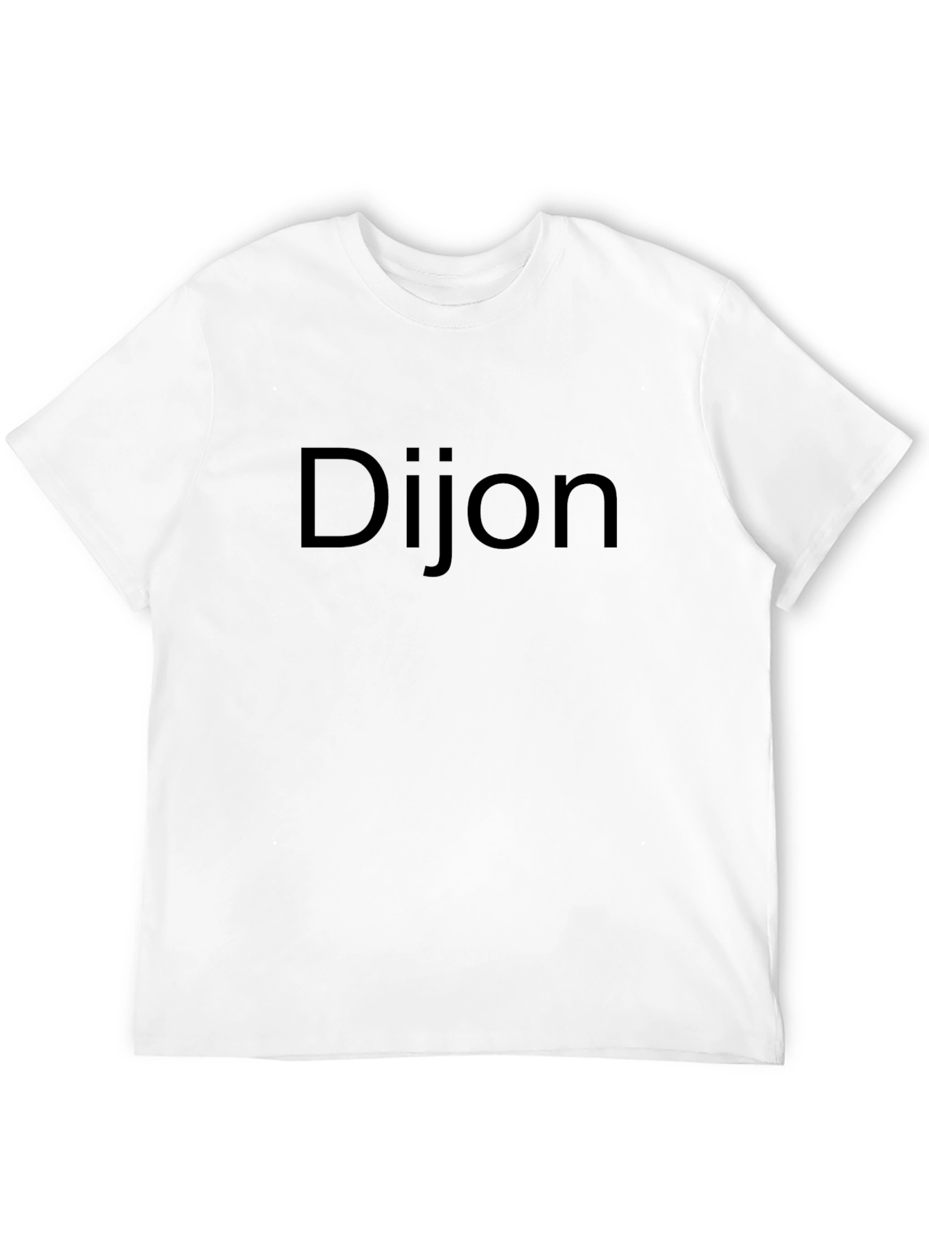 Camiseta Negra Dijon para Hombre