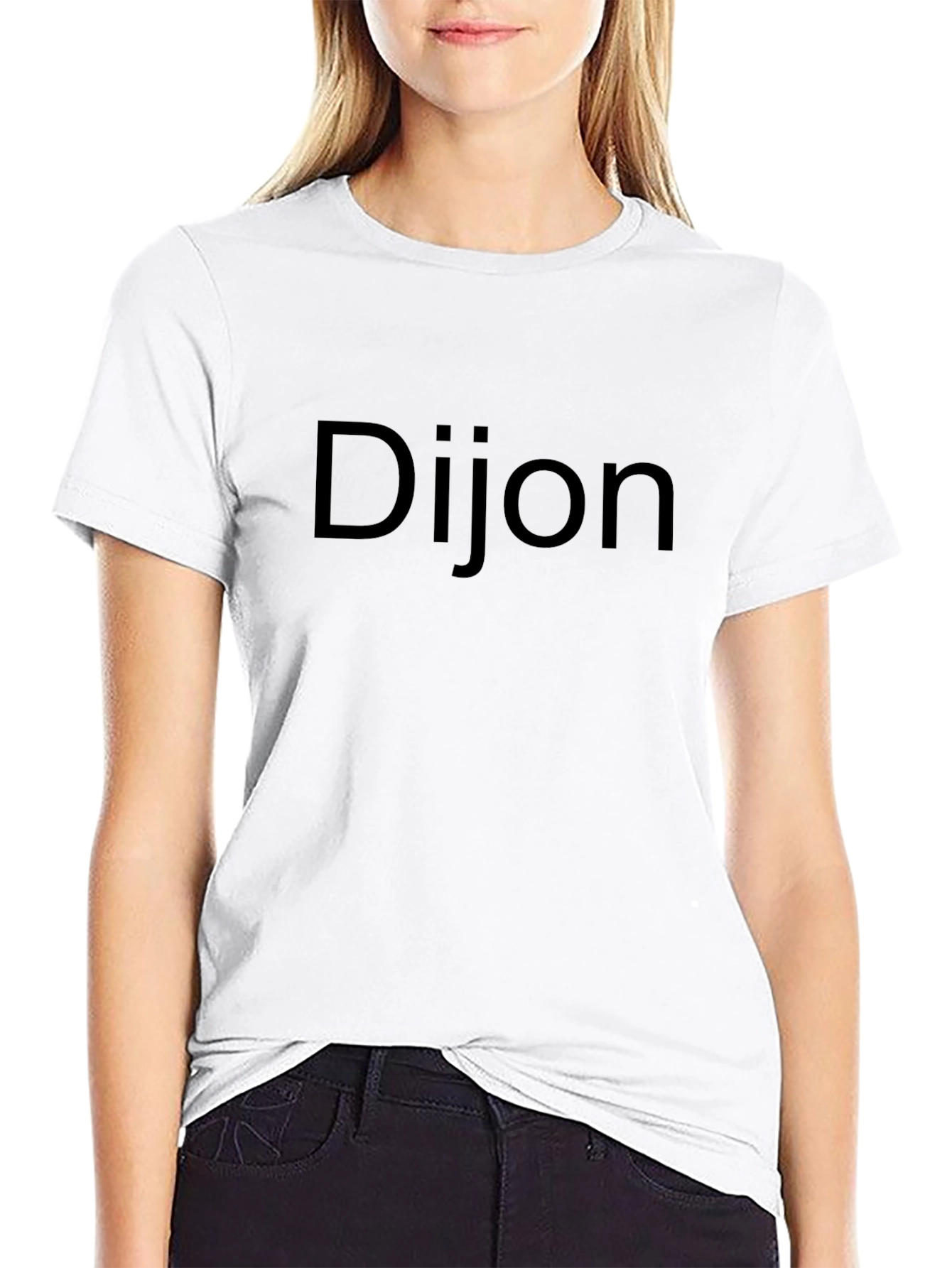 Camiseta Negra Dijon para Hombre