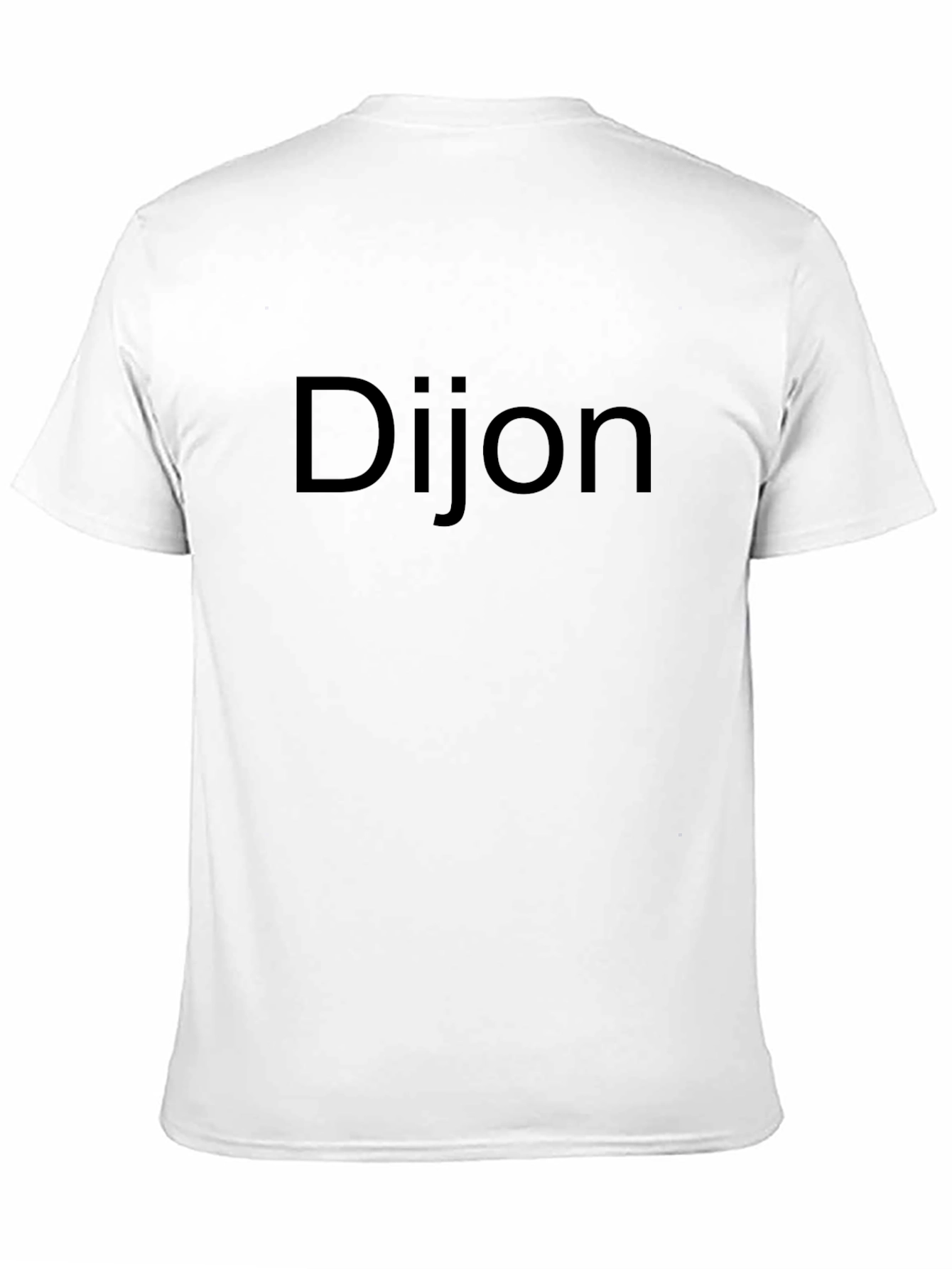 Camiseta Negra Dijon para Hombre