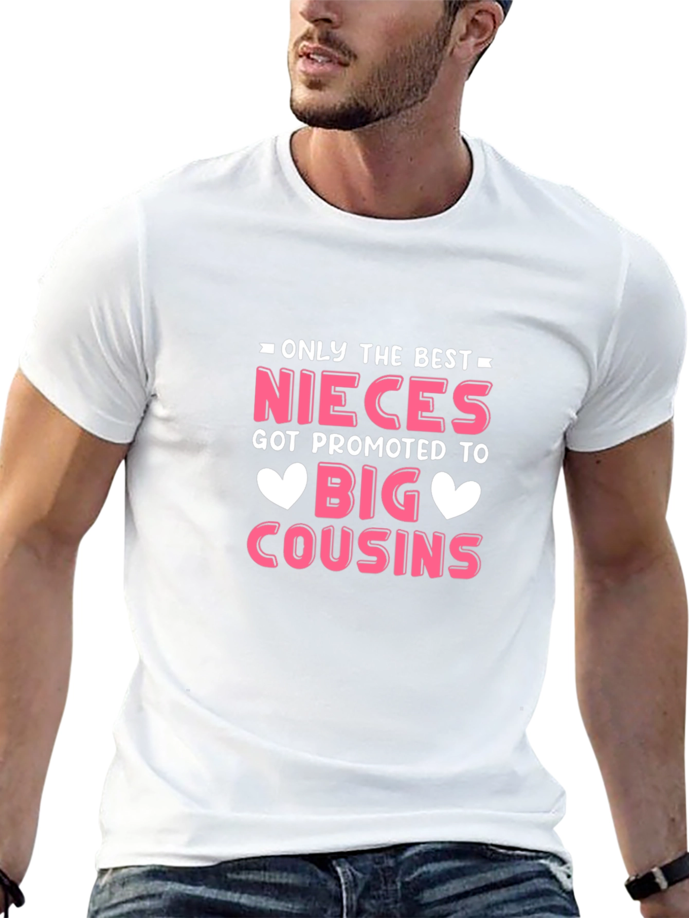Camiseta Negra Solo las Mejores Sobrinas para Familia