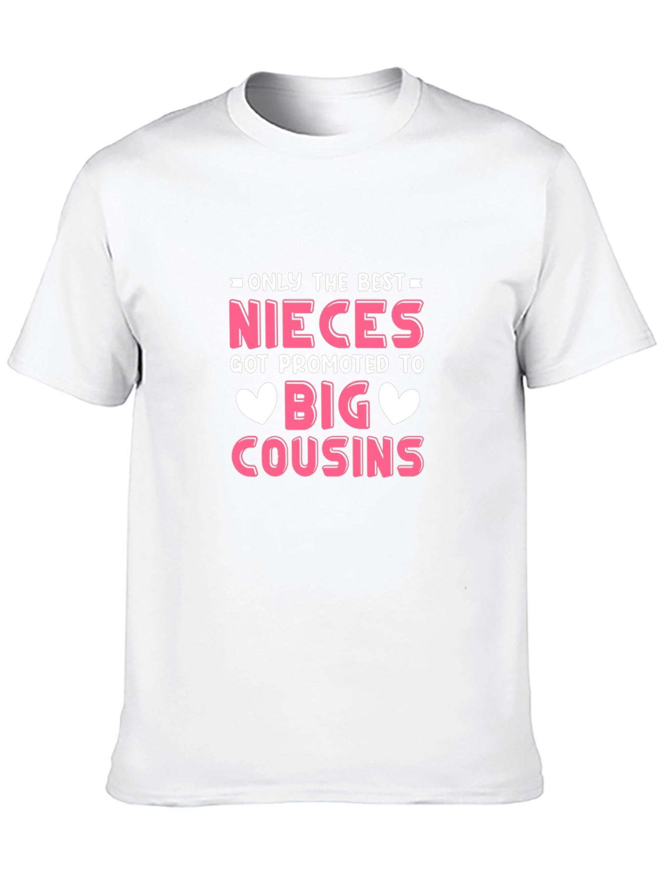 Camiseta Negra Solo las Mejores Sobrinas para Familia