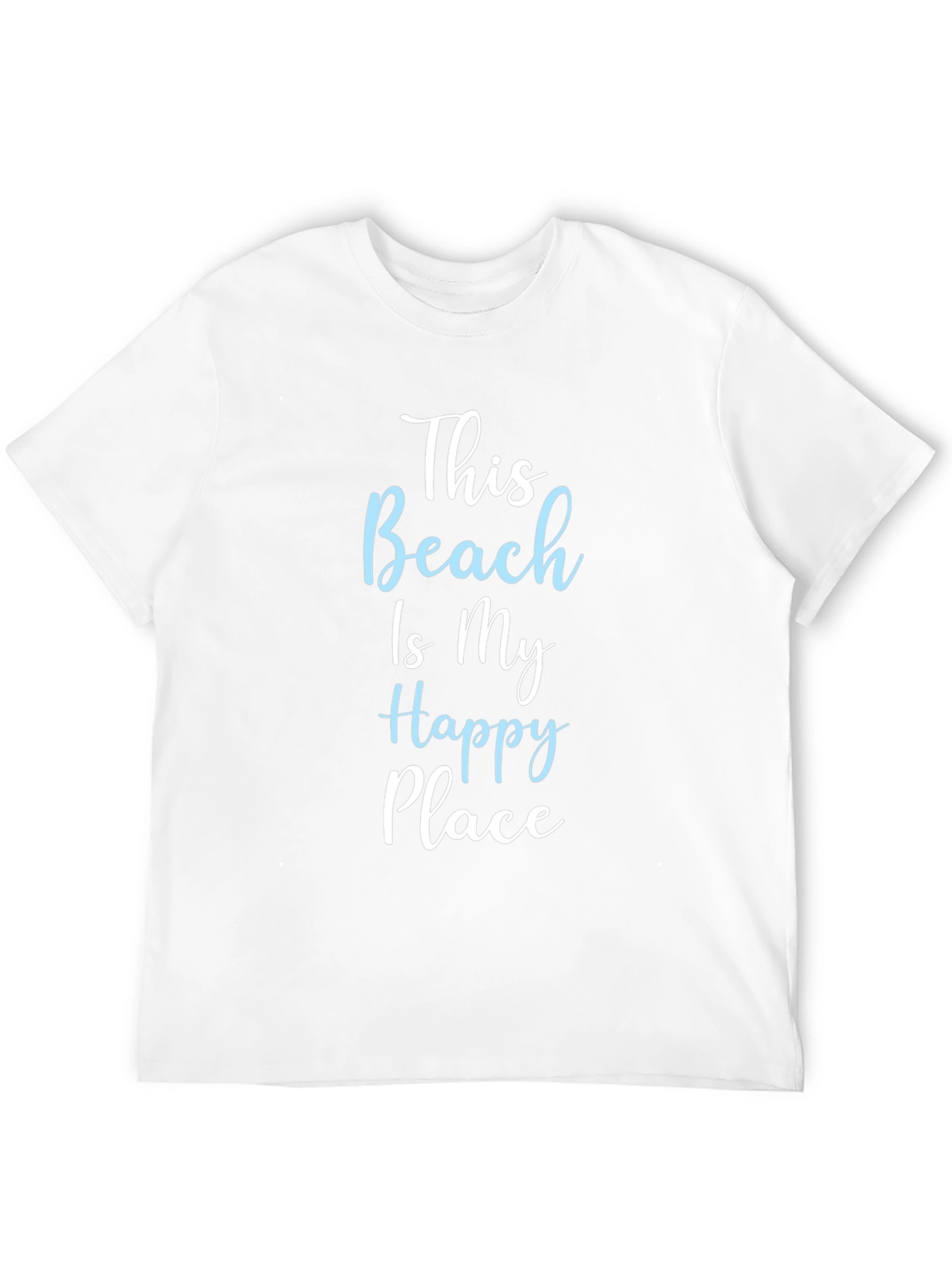Camiseta Negra This Beach Is My Happy Place