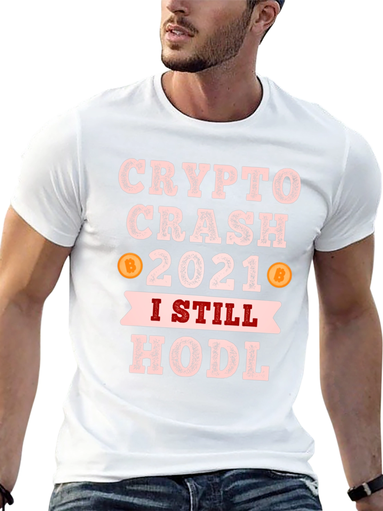 Camiseta Crypto Crash 2021 HODL