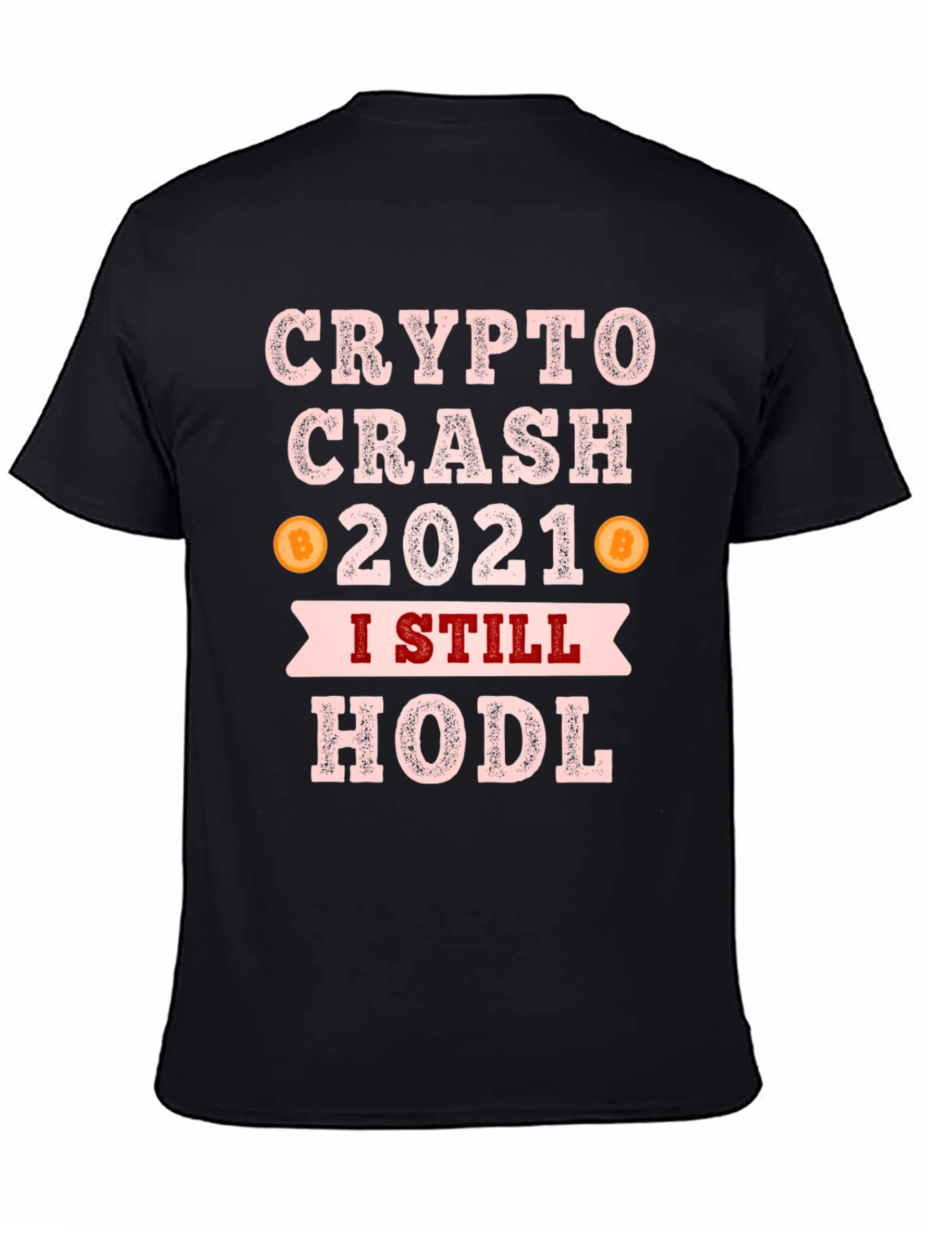 Camiseta Crypto Crash 2021 HODL
