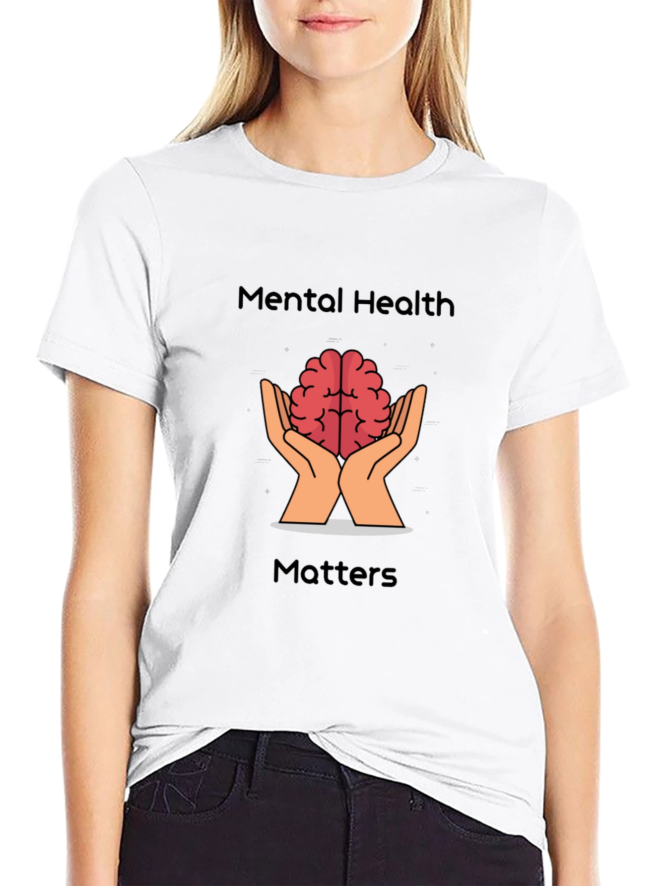Camiseta La Salud Mental Importa - Diseño Único