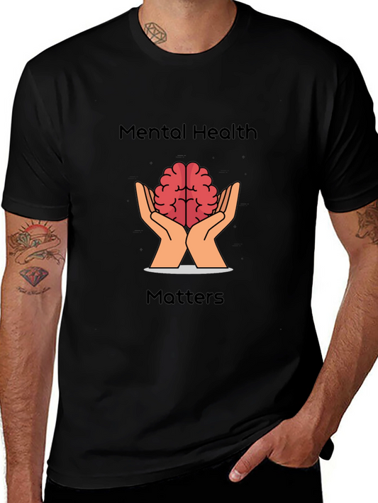 Camiseta La Salud Mental Importa - Diseño Único