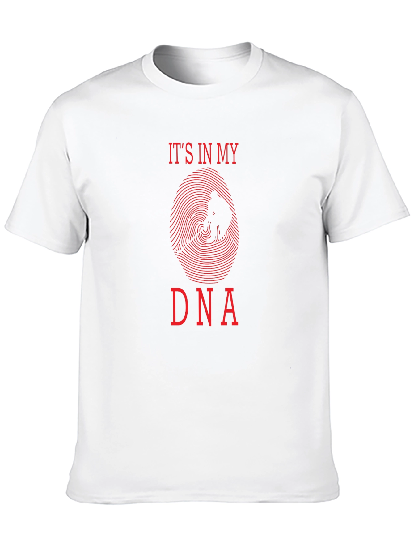 Camiseta Negra Está en mi ADN