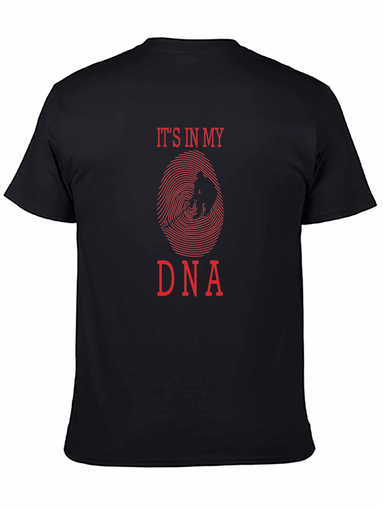 Camiseta Negra Está en mi ADN