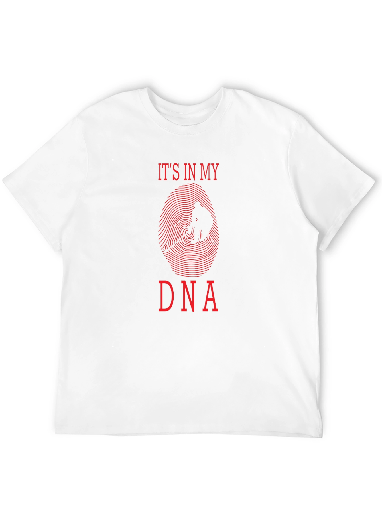 Camiseta Negra Está en mi ADN