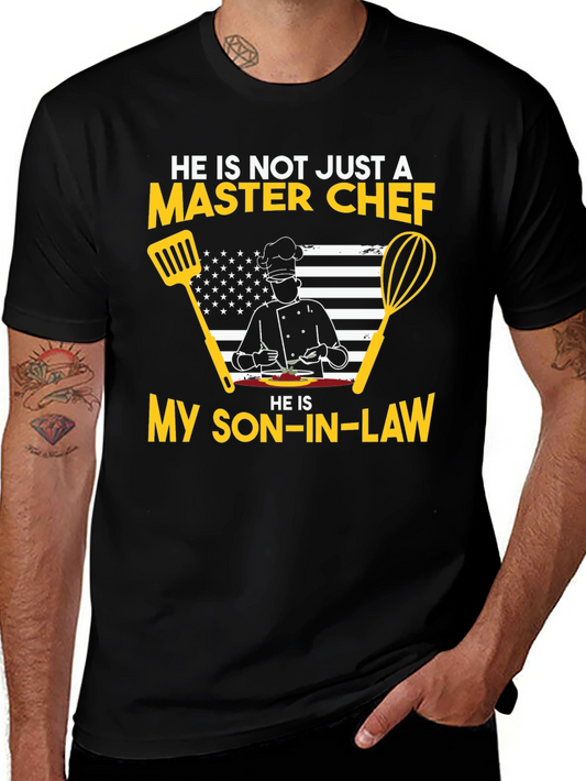 Camiseta Master Chef Son-in-Law para Hombre