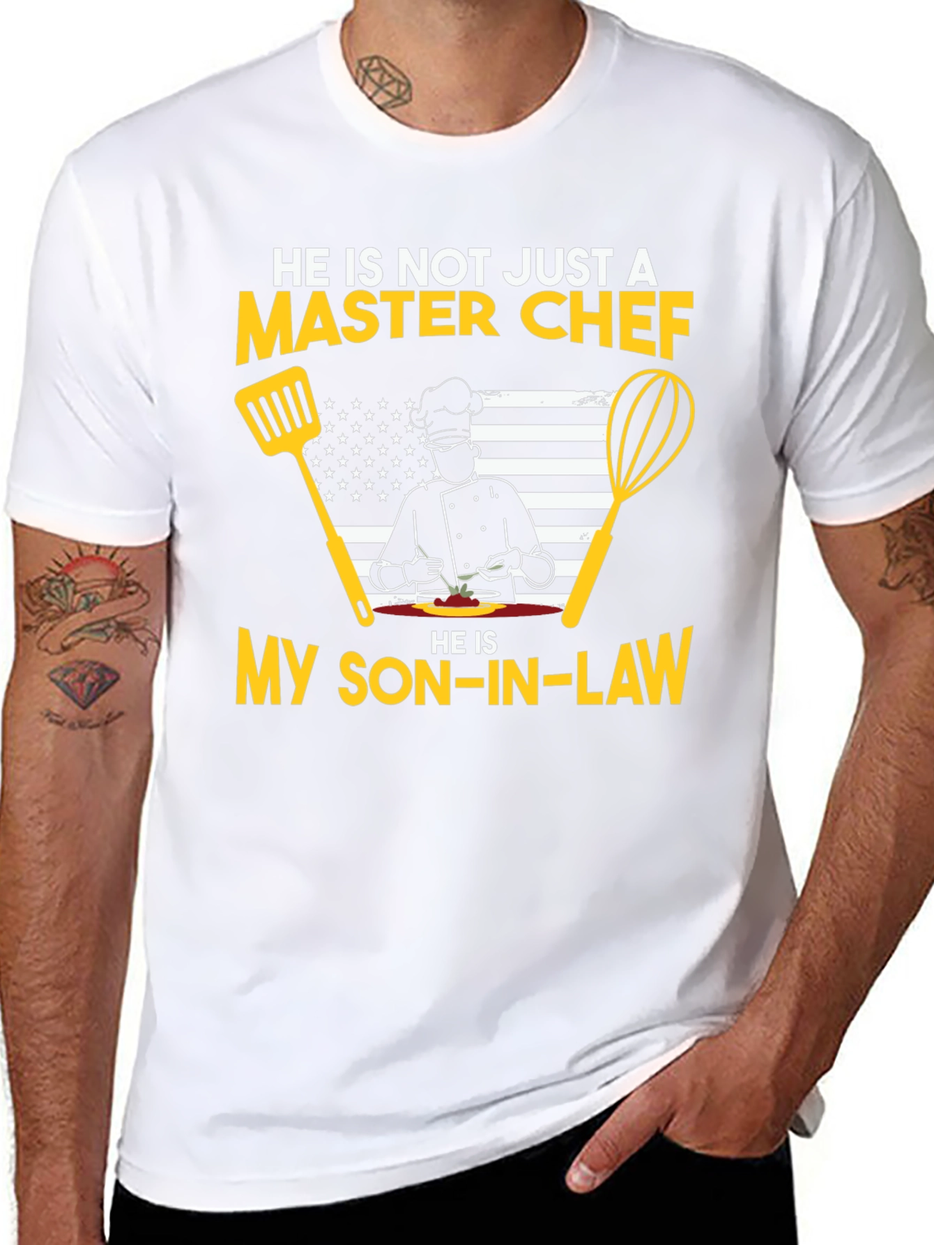 Camiseta Master Chef Son-in-Law para Hombre