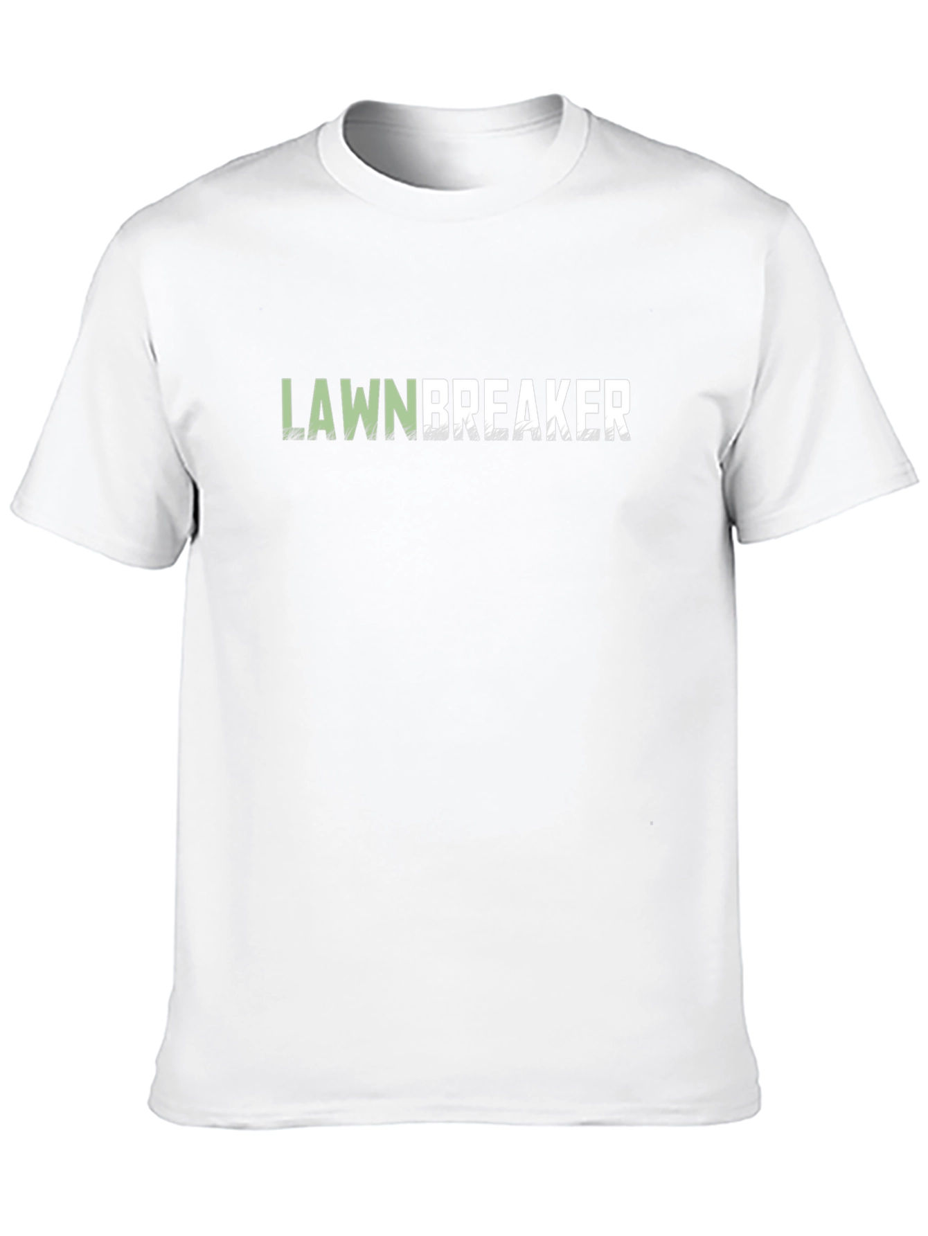 Camiseta Negra Lawnbreaker para Hombre