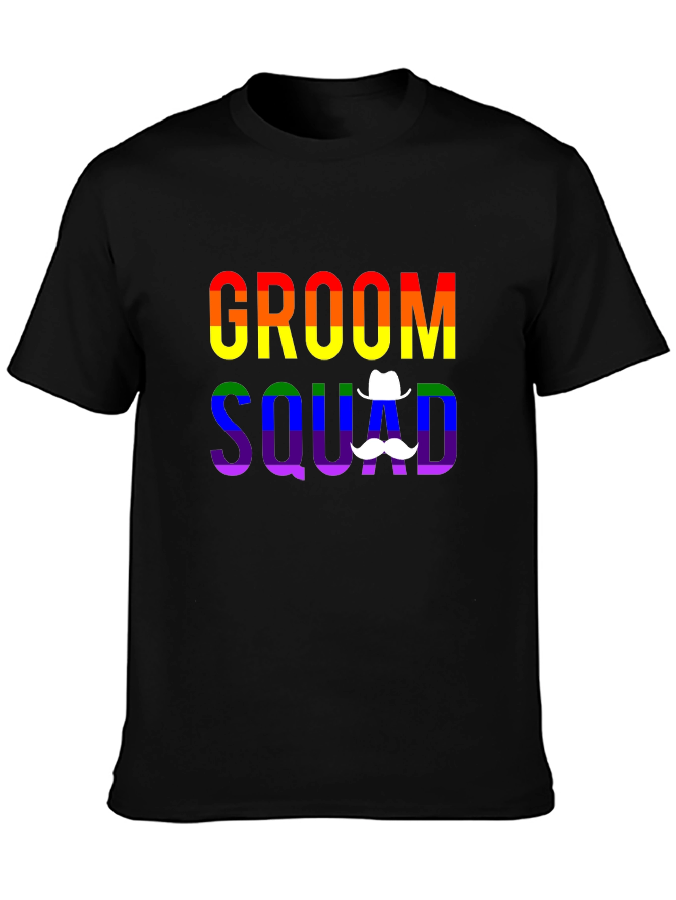 Camiseta Groom Squad Orgullo LGBT