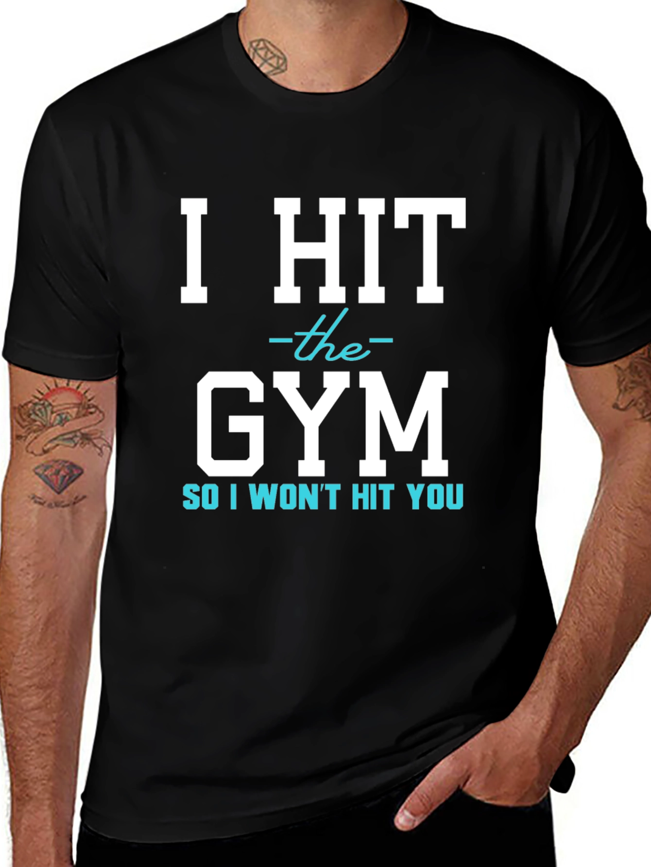 Camiseta Gym: ¡Entrena para no golpear!