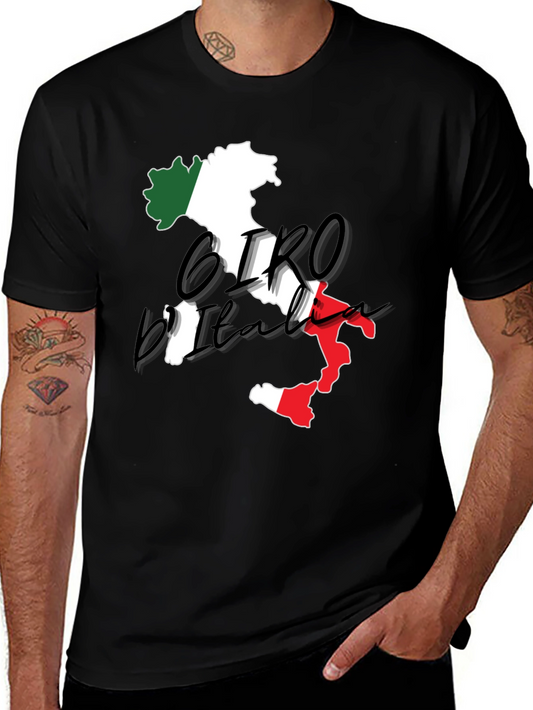 Camiseta Italia Giro - Diseño Bandera Italiana