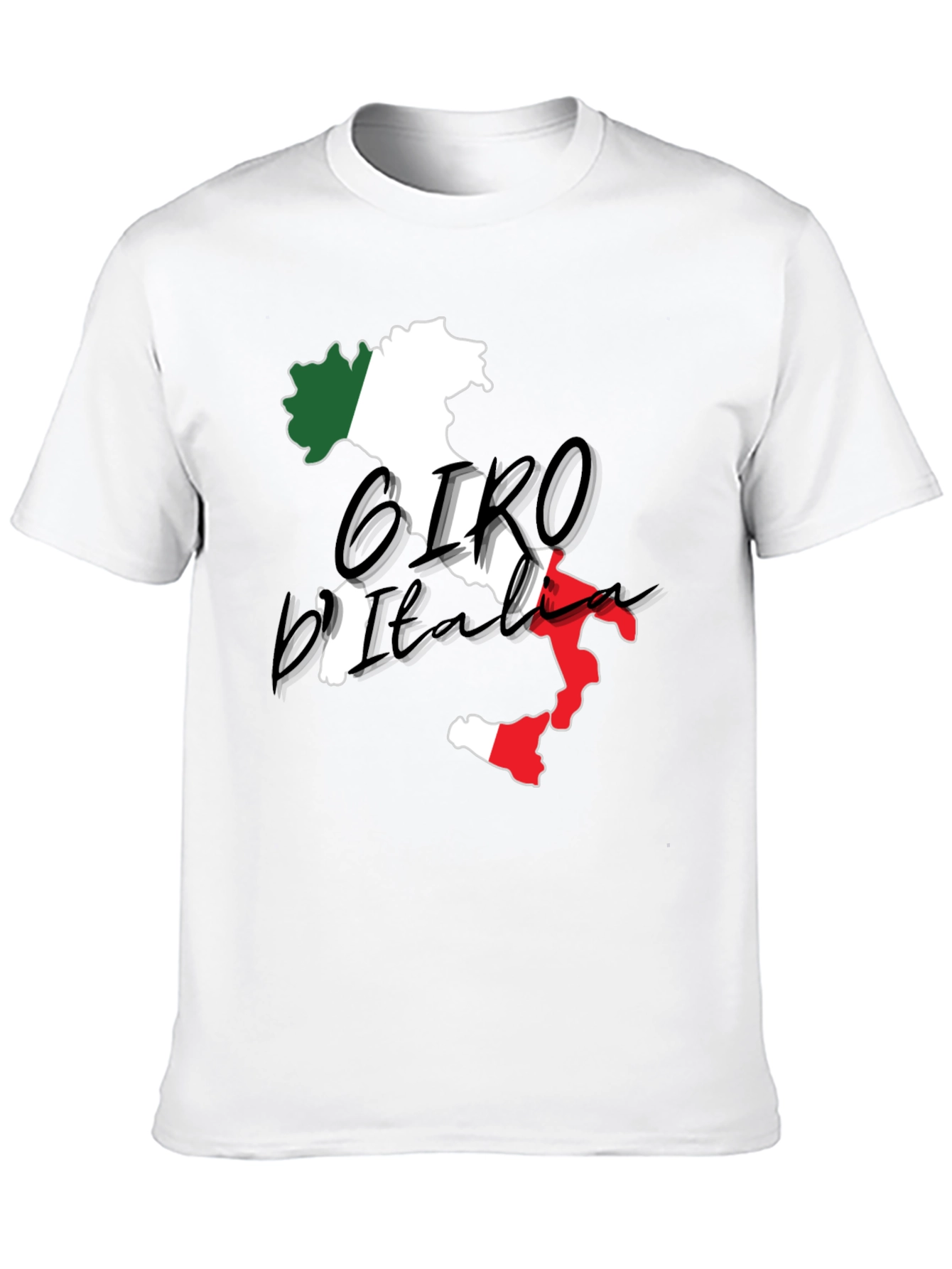 Camiseta Italia Giro - Diseño Bandera Italiana