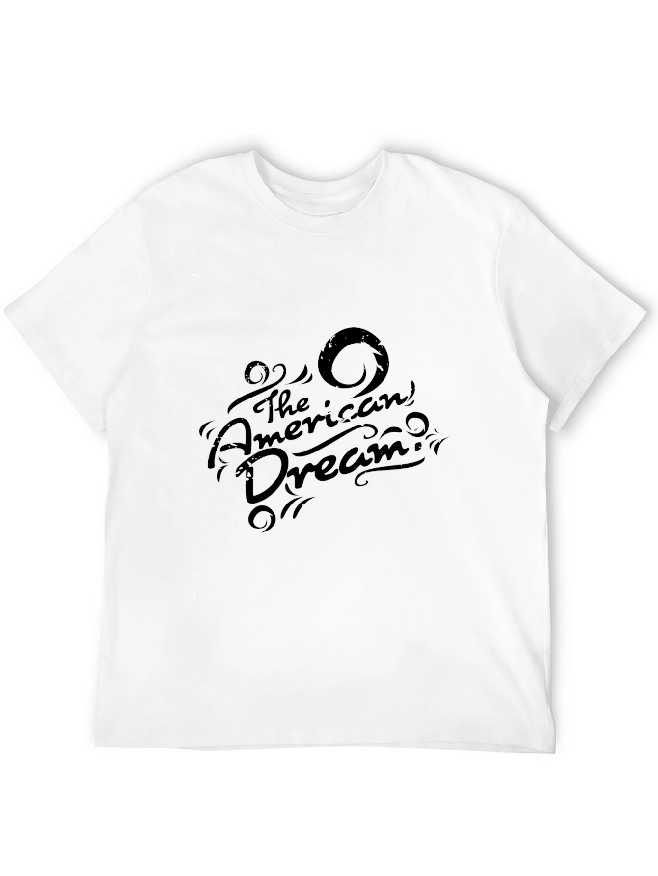 Camiseta Negra The American Dream Casual para Hombre