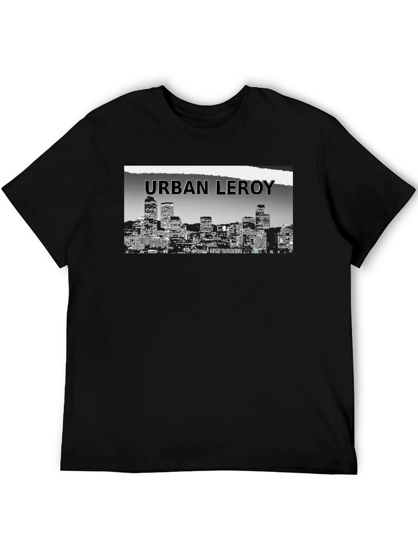 Camiseta Urbana Hombre Diseño Skyline