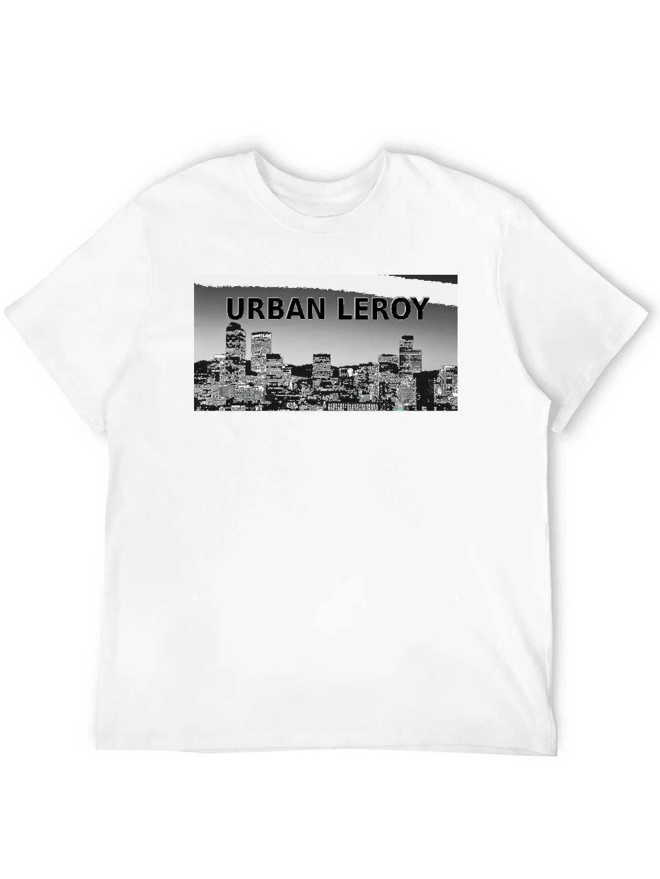 Camiseta Urbana Hombre Diseño Skyline