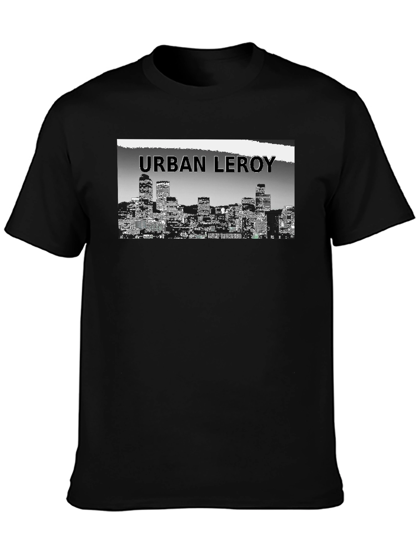 Camiseta Urbana Hombre Diseño Skyline