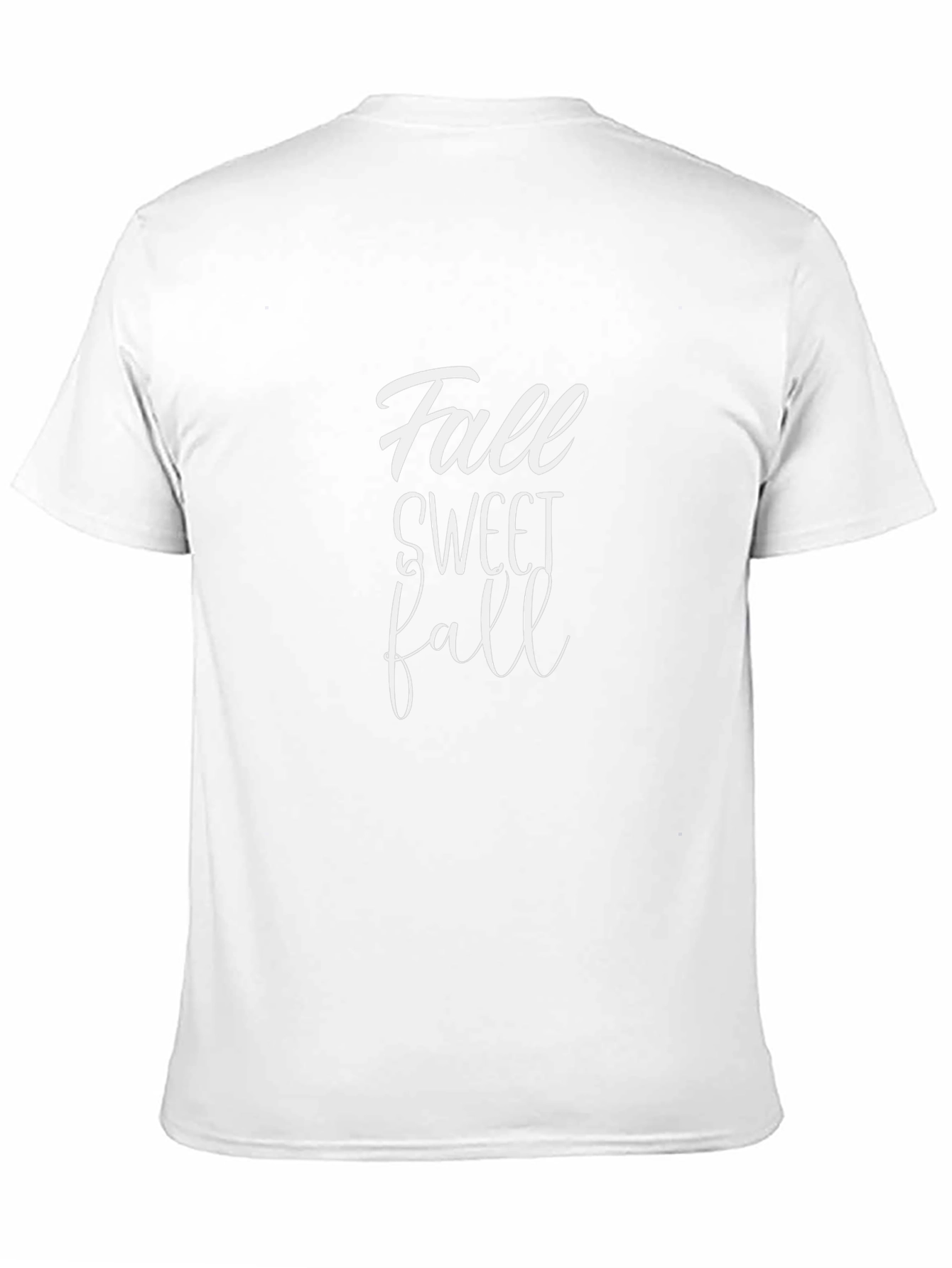 Camiseta Negra Fall Sweet Fall para Otoño