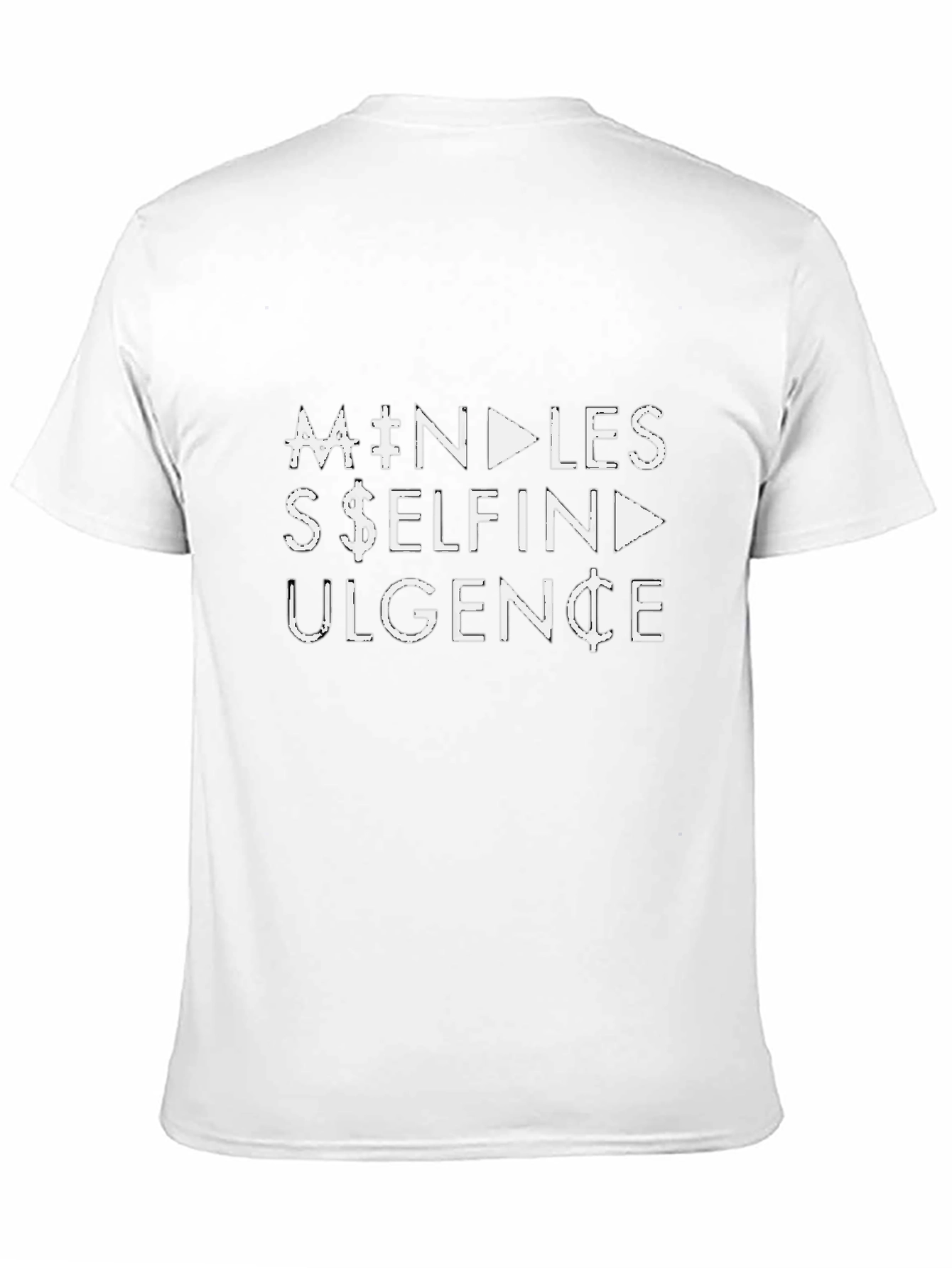 Camiseta Negra con Diseño Mindless Self Indulgence