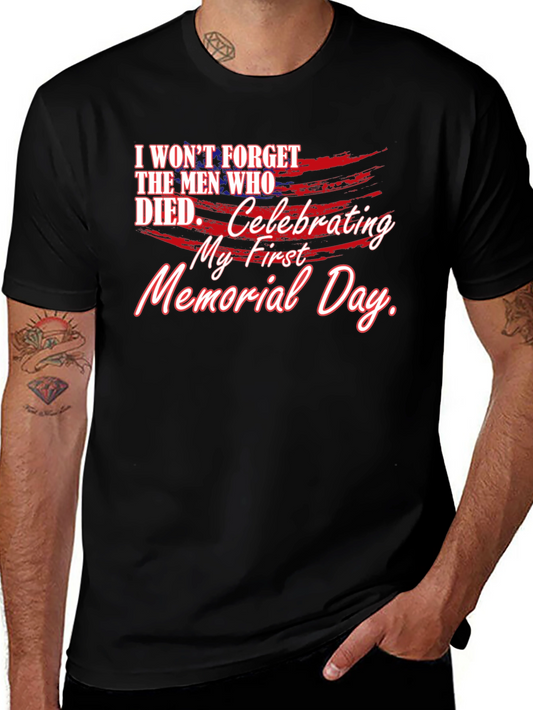Camiseta Memorial Day: No Olvidaré a Los Caídos