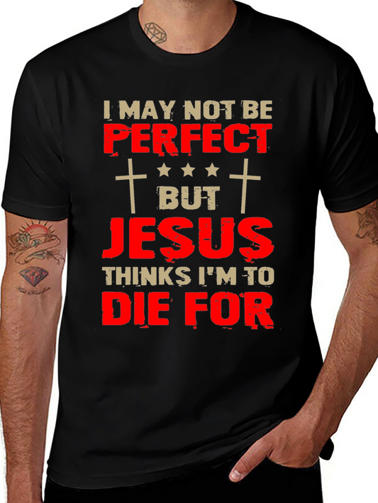 Camiseta Cristiana: Perfecto Para Jesús