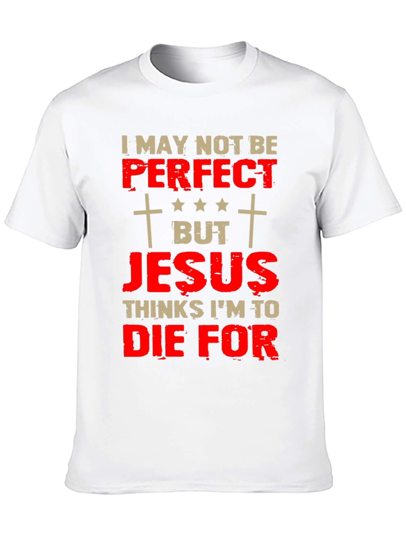 Camiseta Cristiana: Perfecto Para Jesús