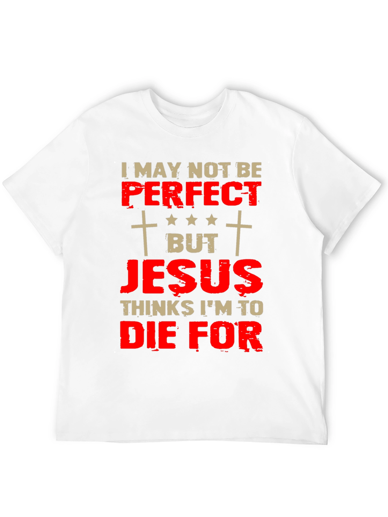 Camiseta Cristiana: Perfecto Para Jesús