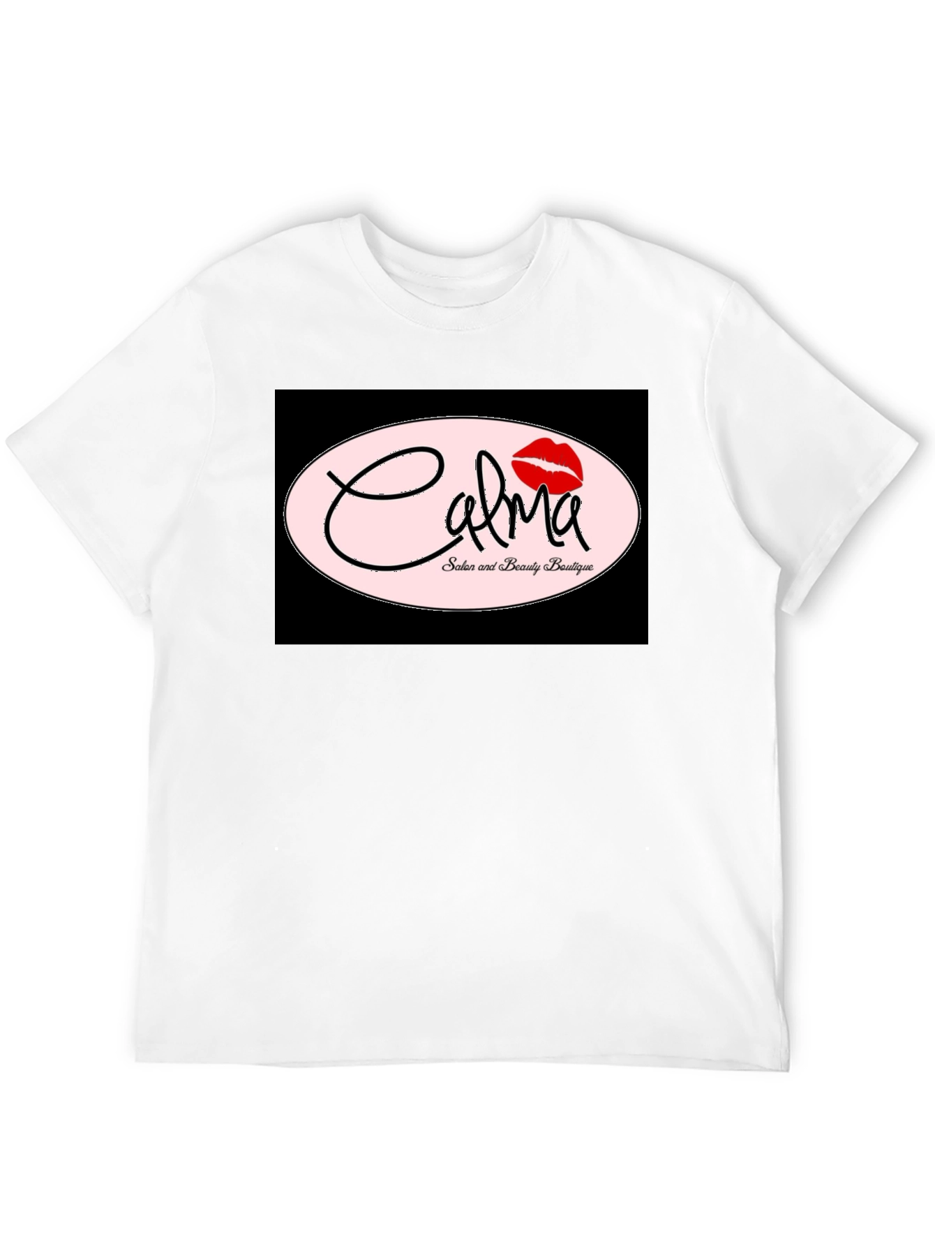 Camiseta Negra Calma Salón & Boutique