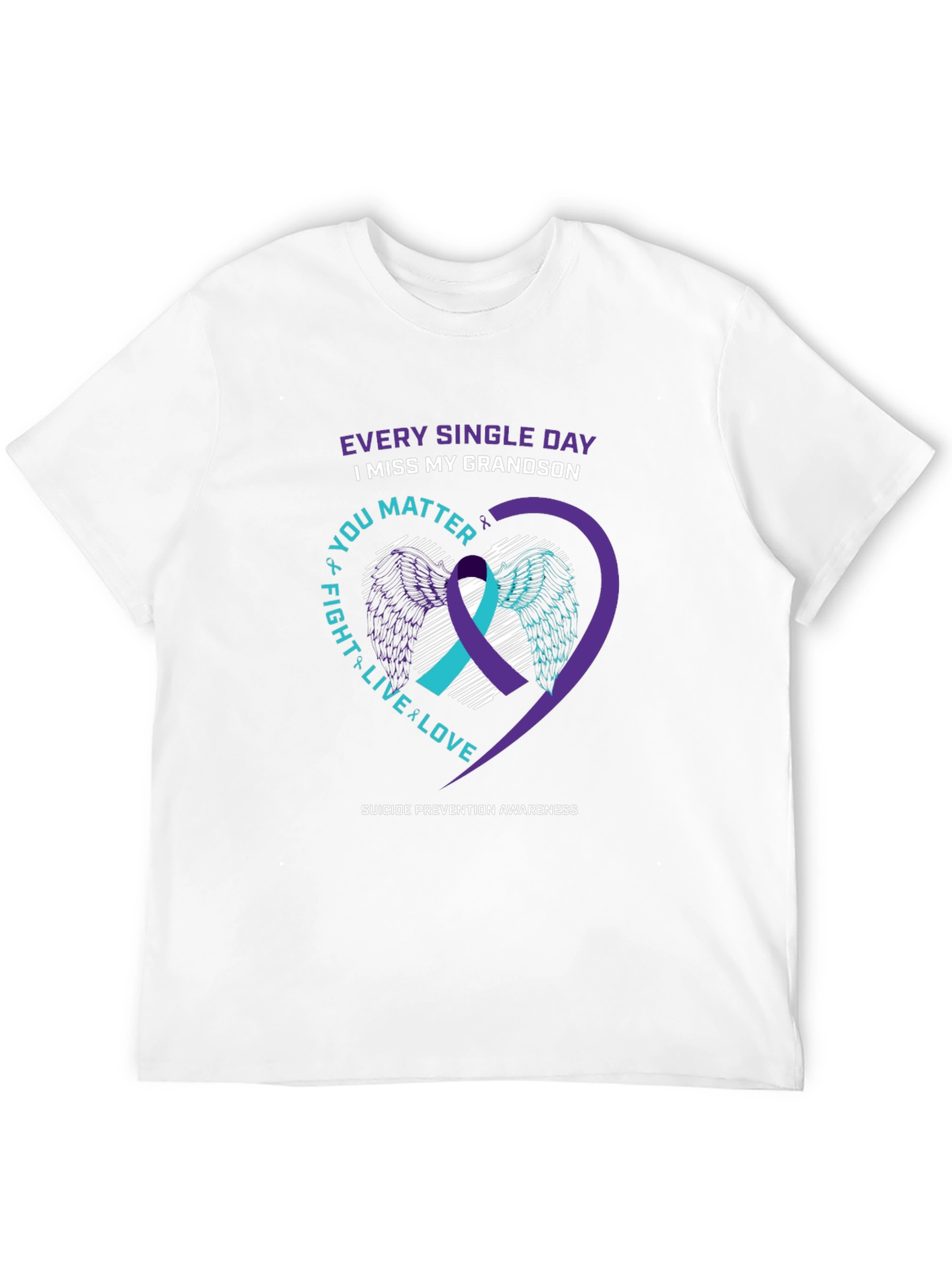 Camiseta Conmemorativa de Concientización sobre el Suicidio