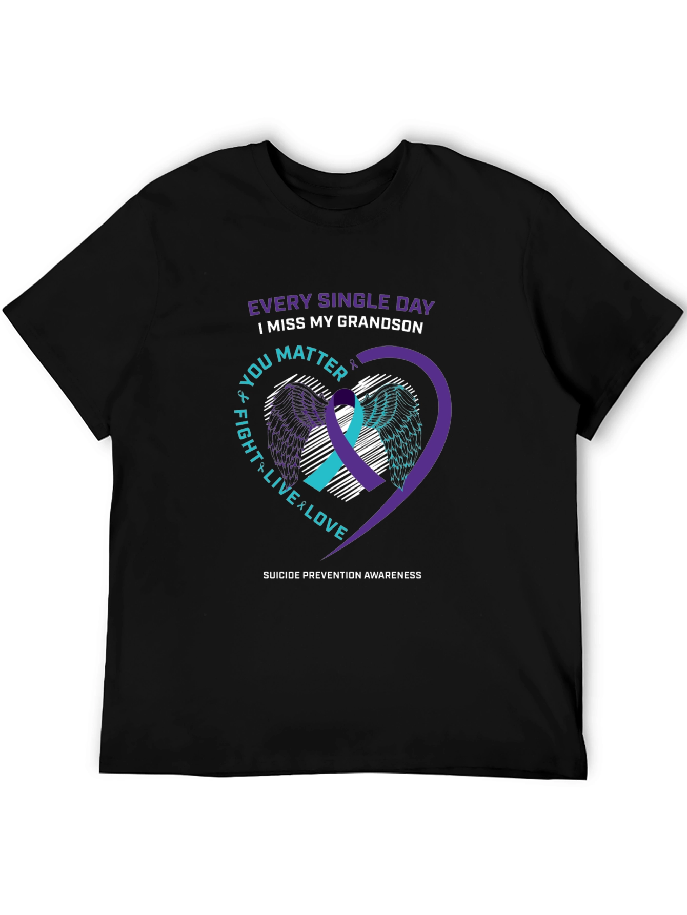 Camiseta Conmemorativa de Concientización sobre el Suicidio