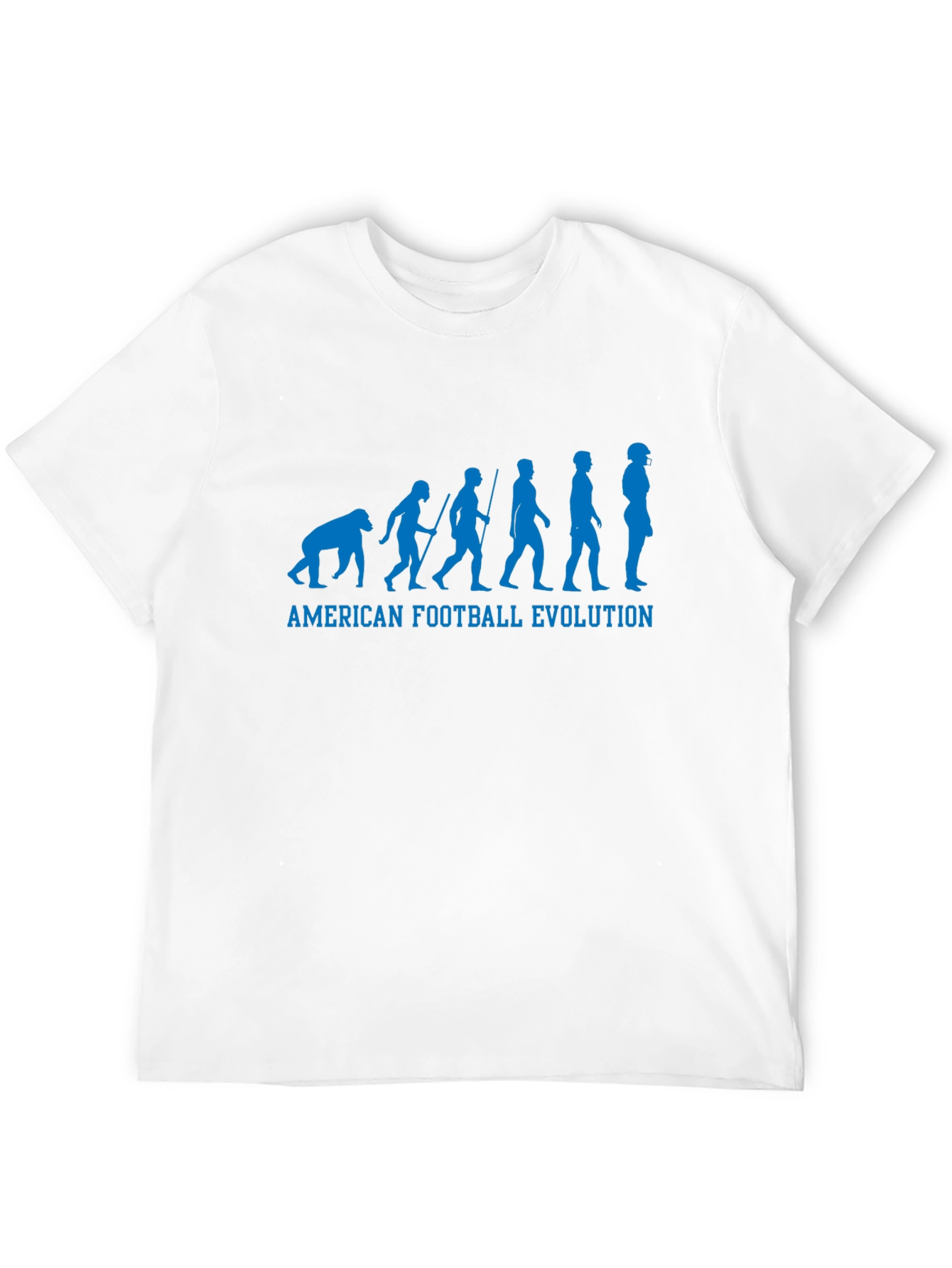 Camiseta Negra Evolución Fútbol Americano
