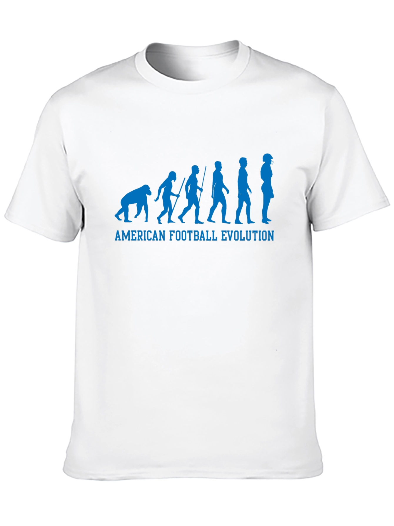Camiseta Negra Evolución Fútbol Americano