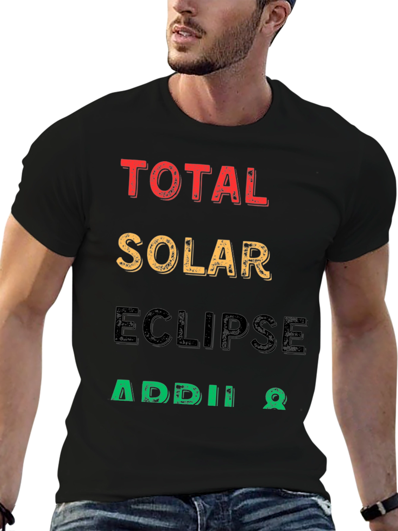 Camiseta Hombre Eclipse Solar Total - Addii &