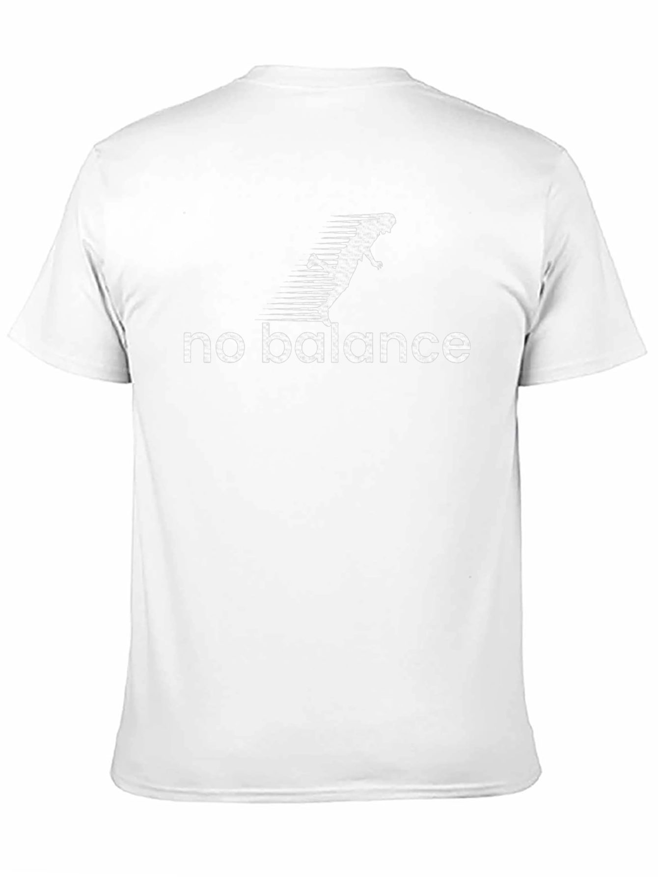 Camiseta Negra Hombre No Balance Original