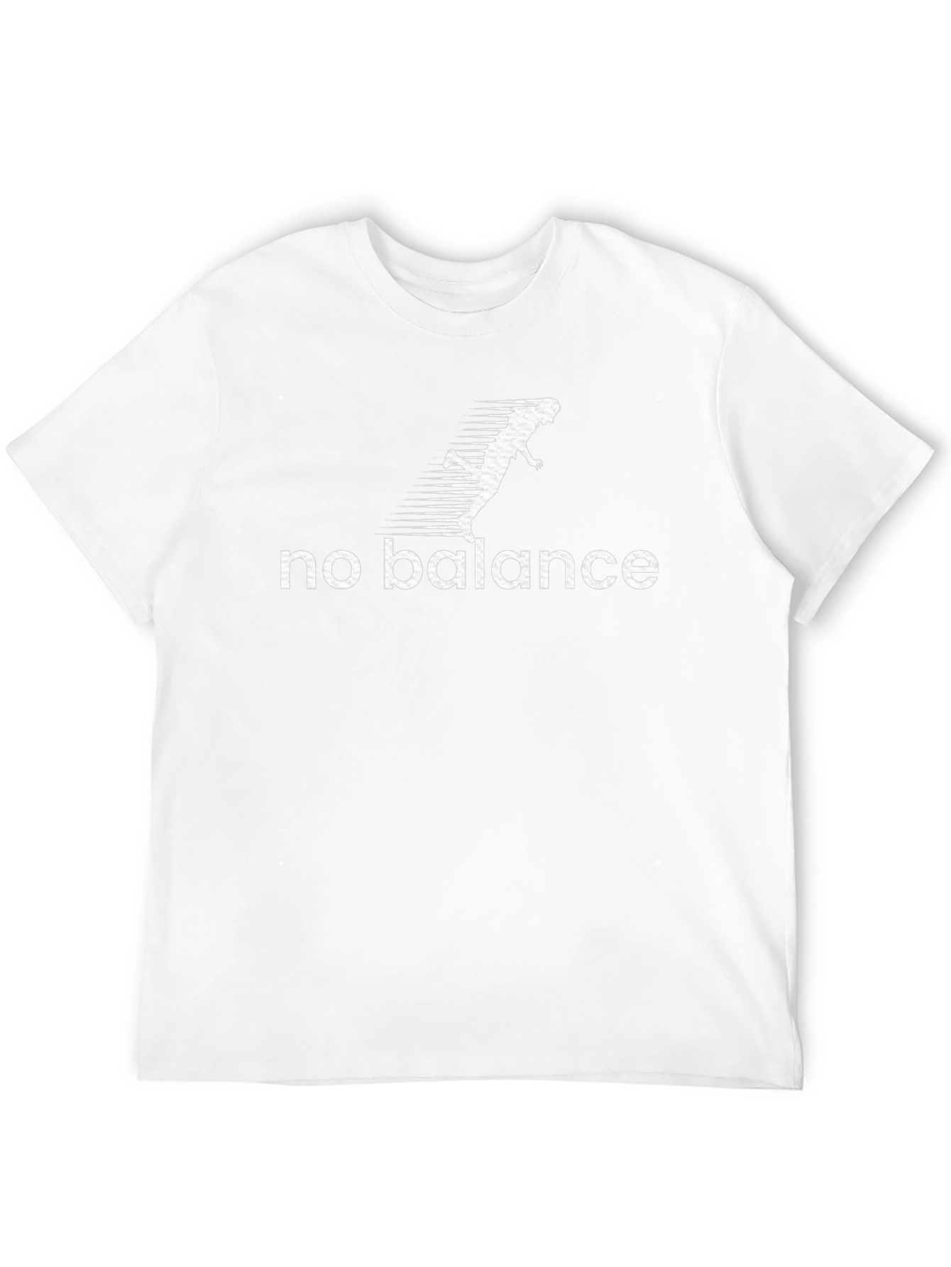 Camiseta Negra Hombre No Balance Original