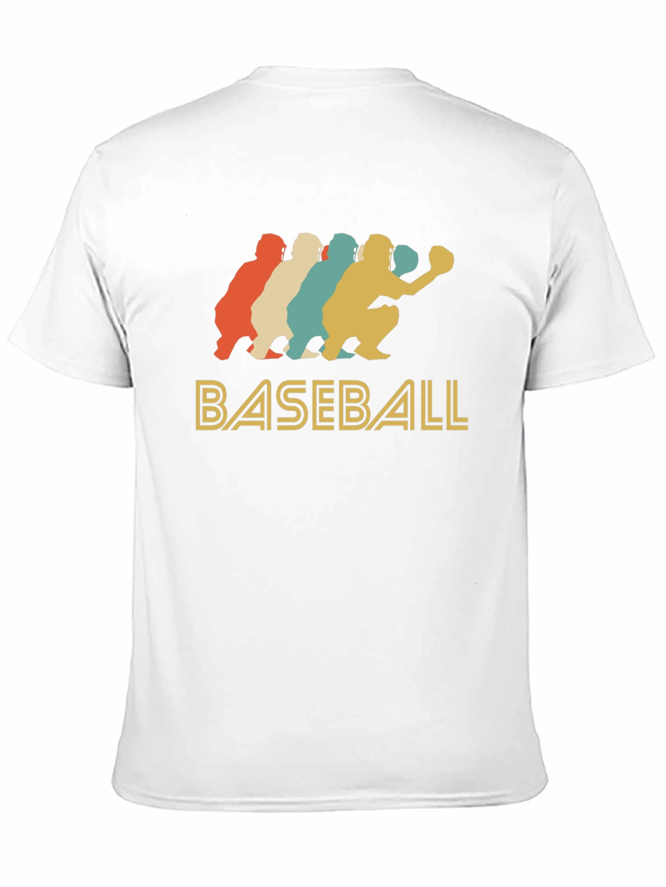 Camiseta Hombre Béisbol Retro